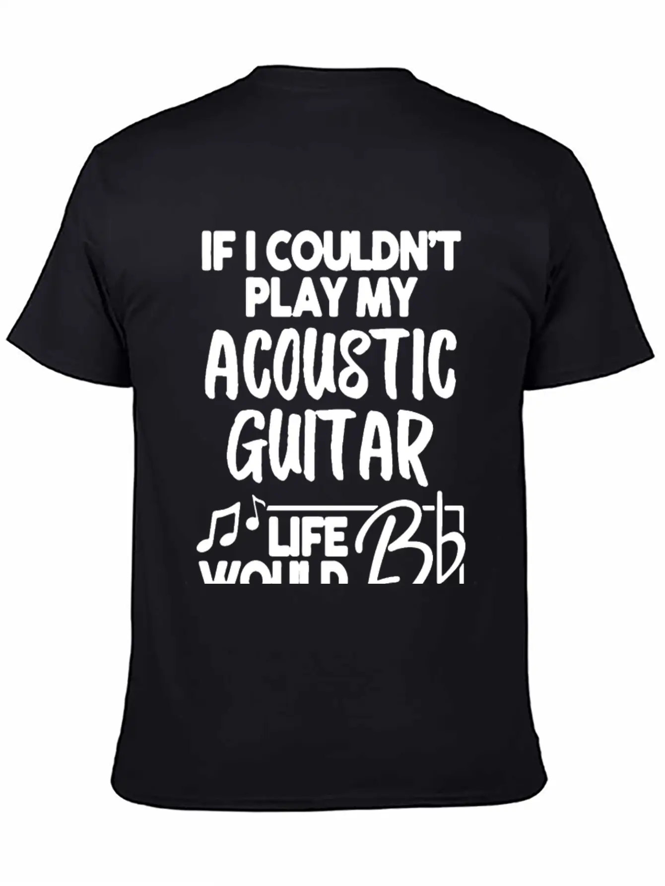 Acoustic Guitar Shirt Essential Cotton Tee For Daily Outfits – Unisex Style