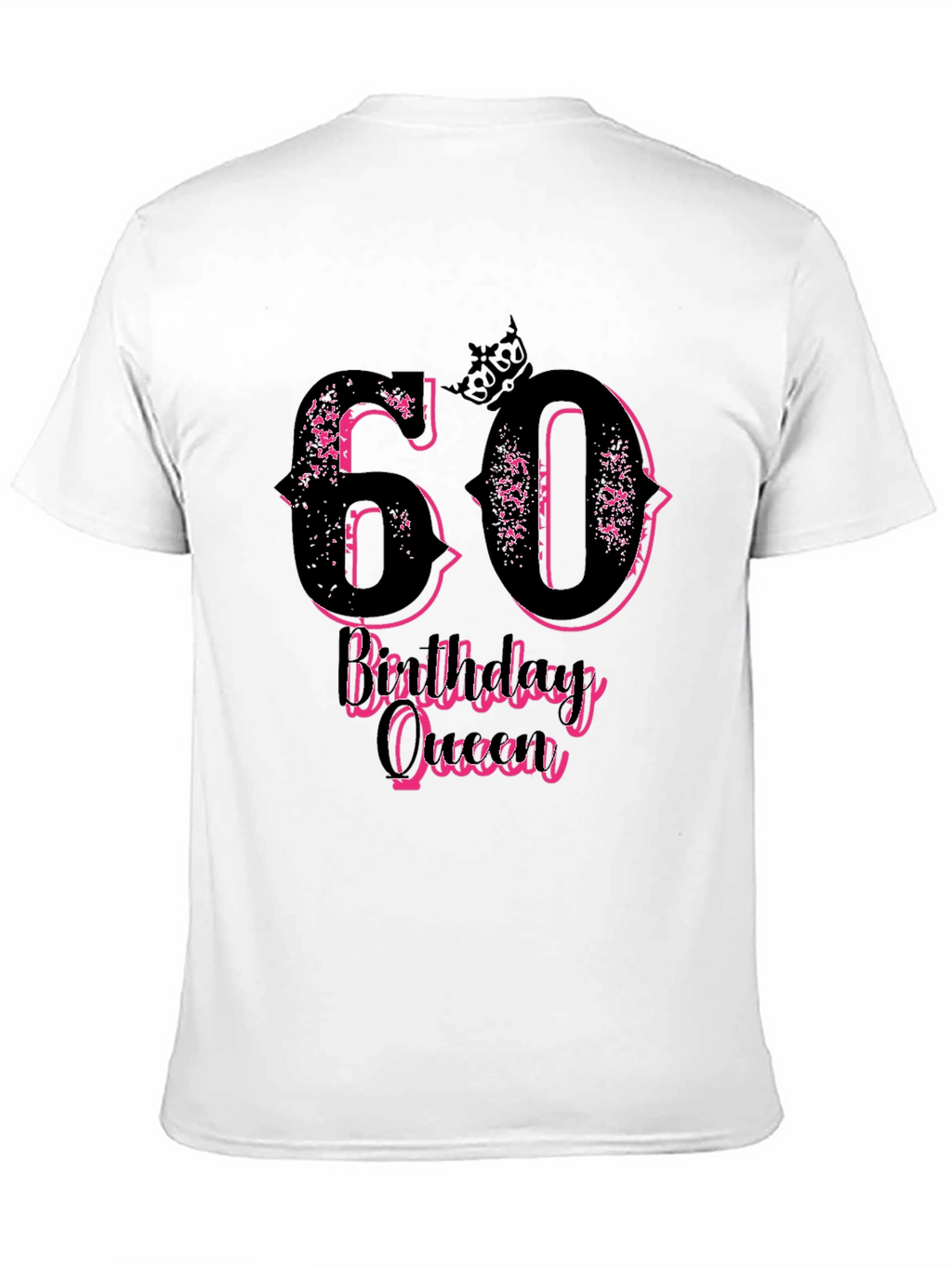 60th Birthday Queen T-Shirt - Stylish & Fun!