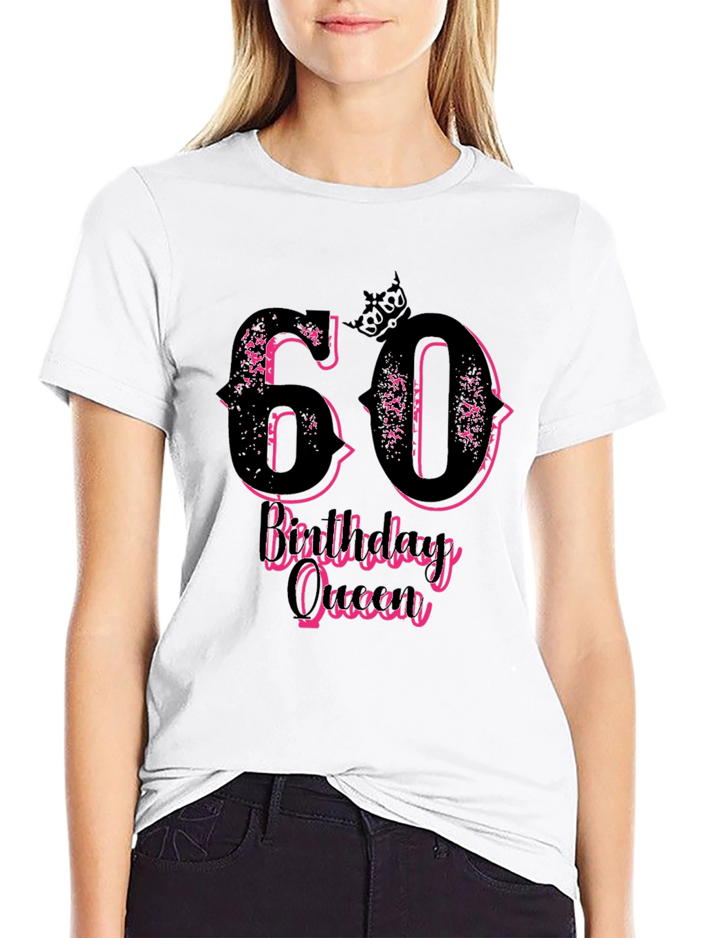 60th Birthday Queen T-Shirt - Stylish & Fun!