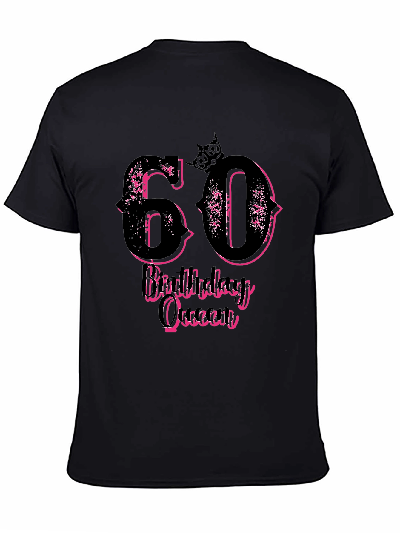 60th Birthday Queen T-Shirt - Stylish & Fun!