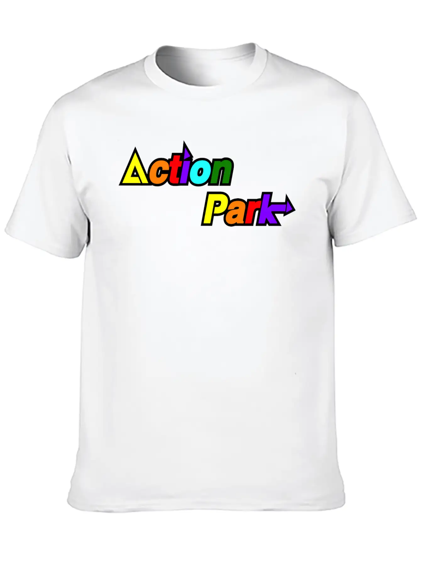 Action Park Unisex Casual T-Shirt – Clean Design For Daily Comfort