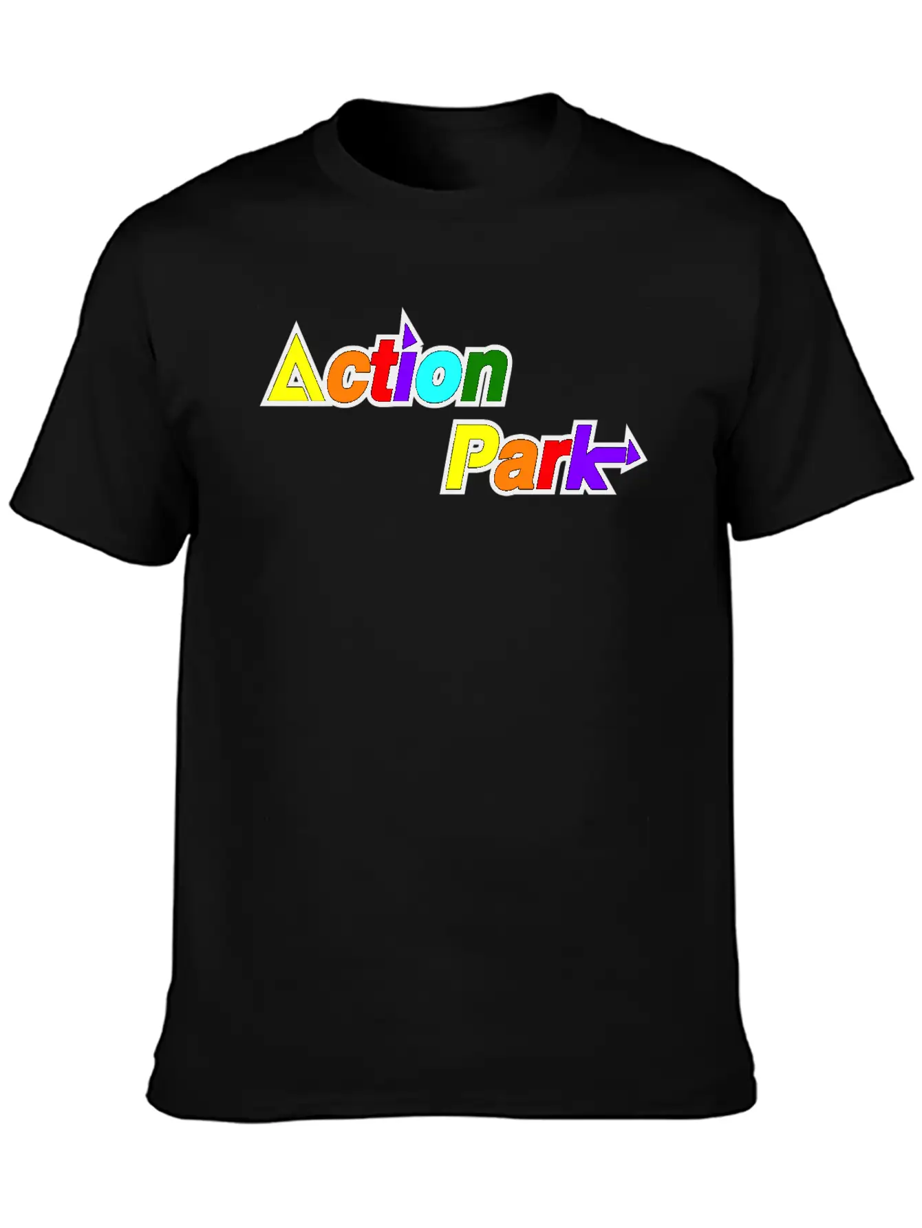 Action Park Unisex Casual T-Shirt – Clean Design For Daily Comfort