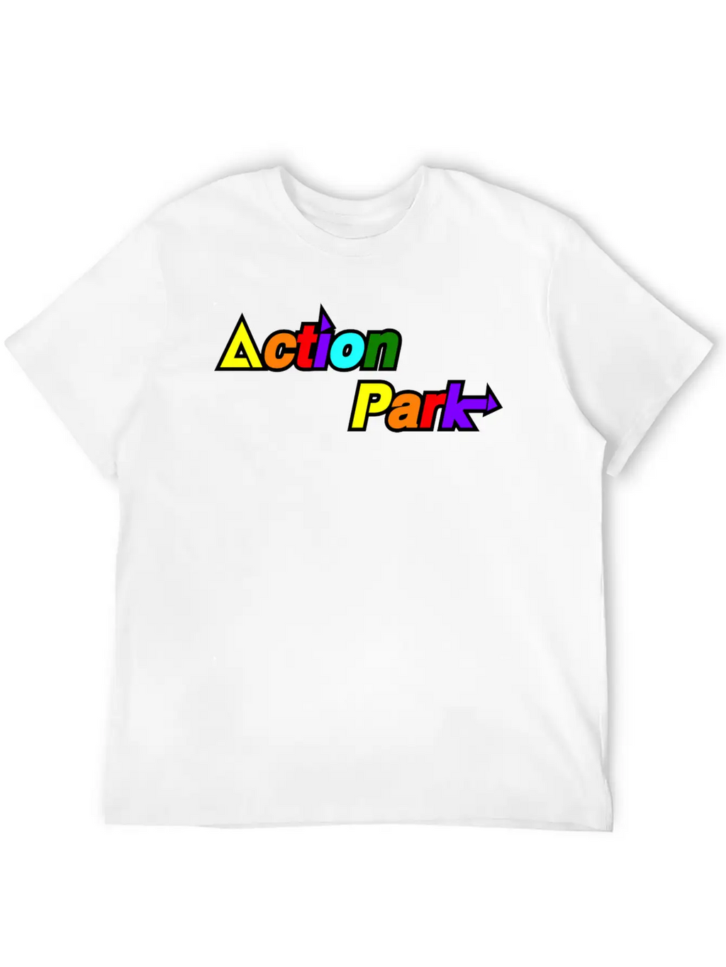 Action Park Unisex Casual T-Shirt – Clean Design For Daily Comfort