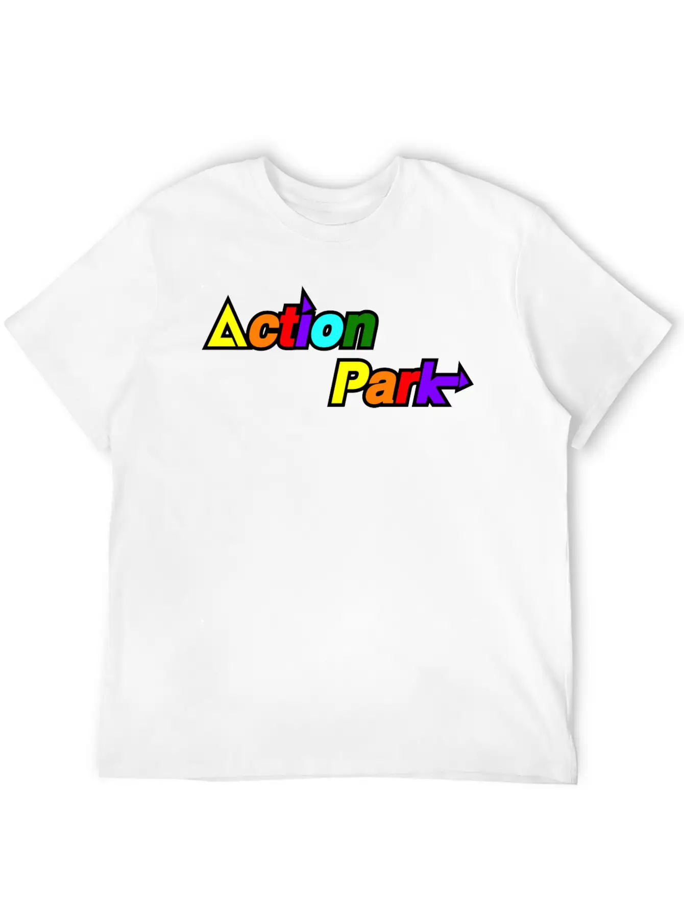 Action Park Unisex Casual T-Shirt – Clean Design For Daily Comfort