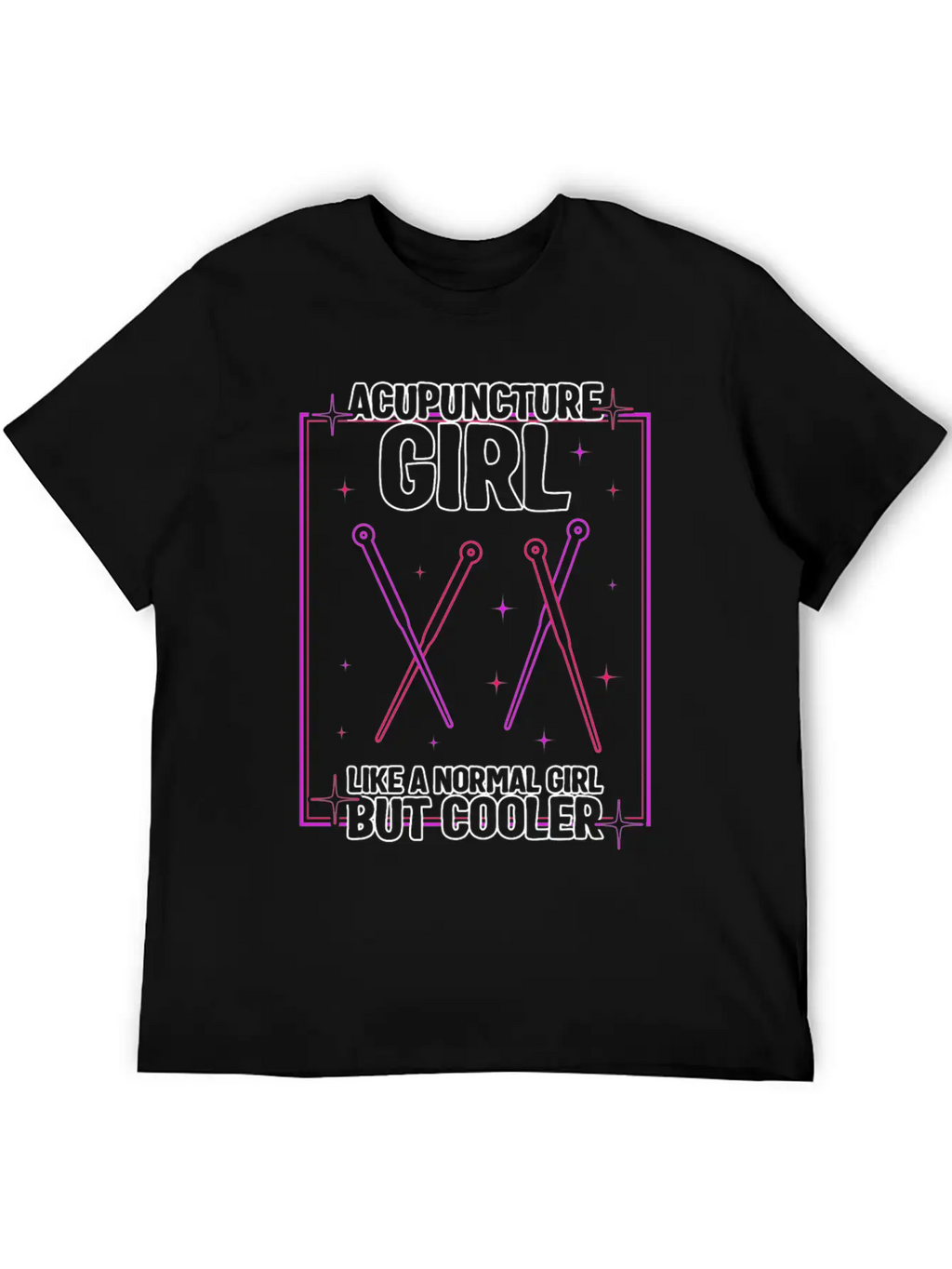 Acupuncture Girl Retro Shirt, Needle Women Essential Cotton Tee For Daily Outfits – Unisex Style