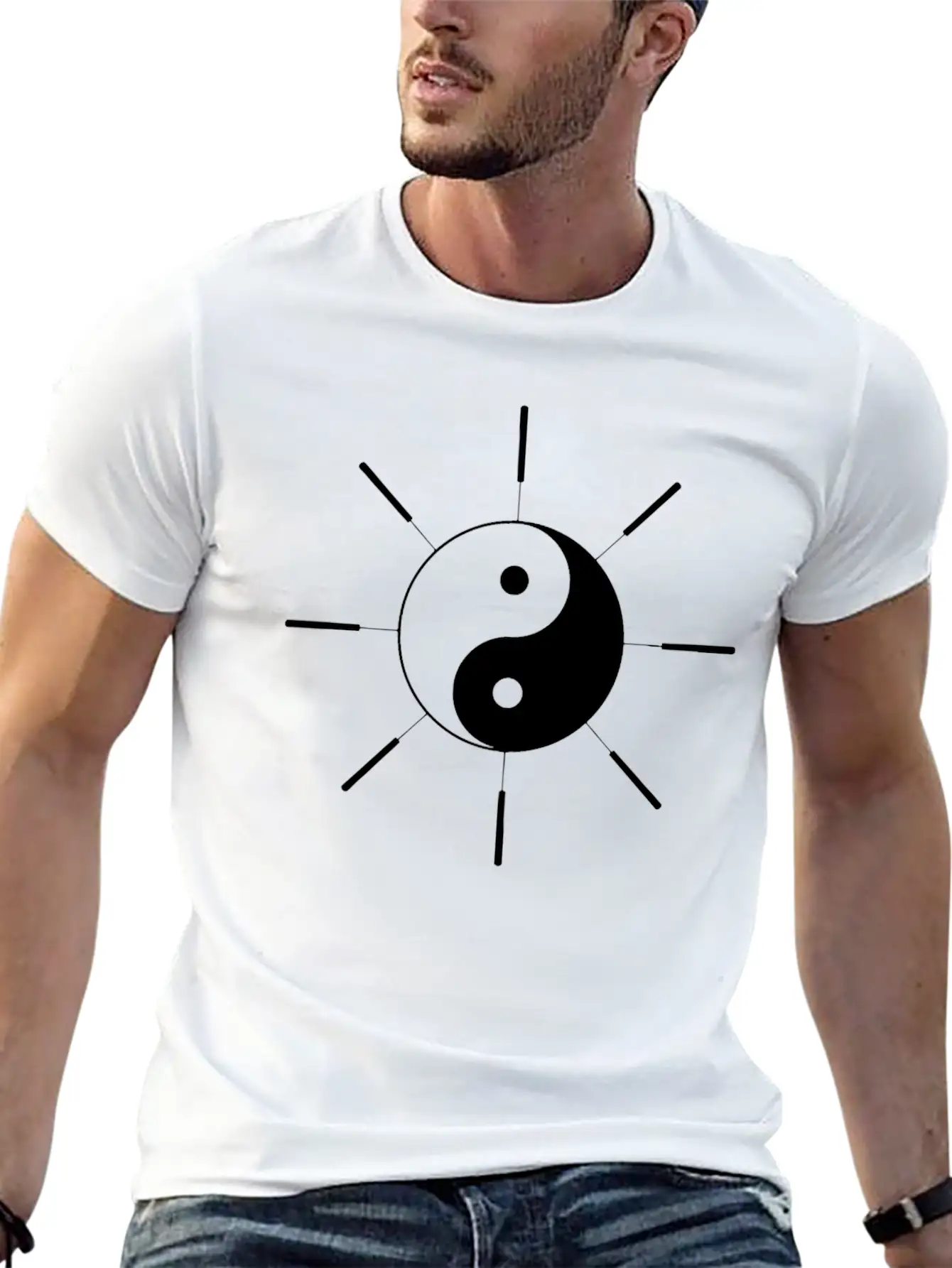 Acupuncture Unisex Casual T-Shirt – Clean Design For Daily Comfort