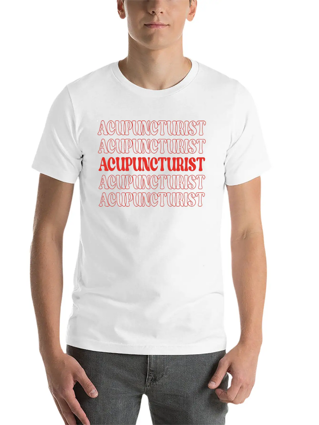 Acupuncturist Acupressure Masseur Masseuse Unisex Casual T-Shirt – Clean Design For Daily Comfort