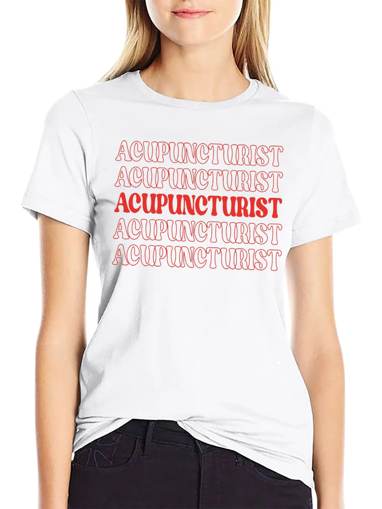 Acupuncturist Acupressure Masseur Masseuse Unisex Casual T-Shirt – Clean Design For Daily Comfort