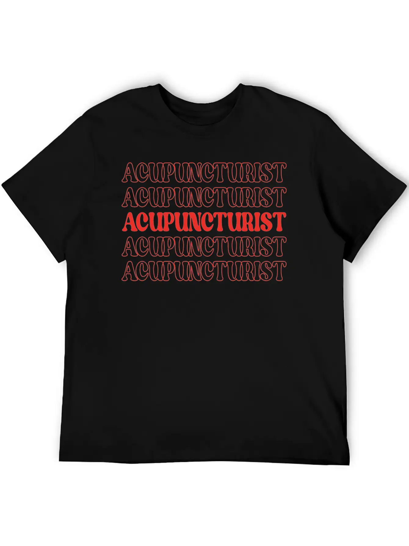 Acupuncturist Acupressure Masseur Masseuse Unisex Casual T-Shirt – Clean Design For Daily Comfort