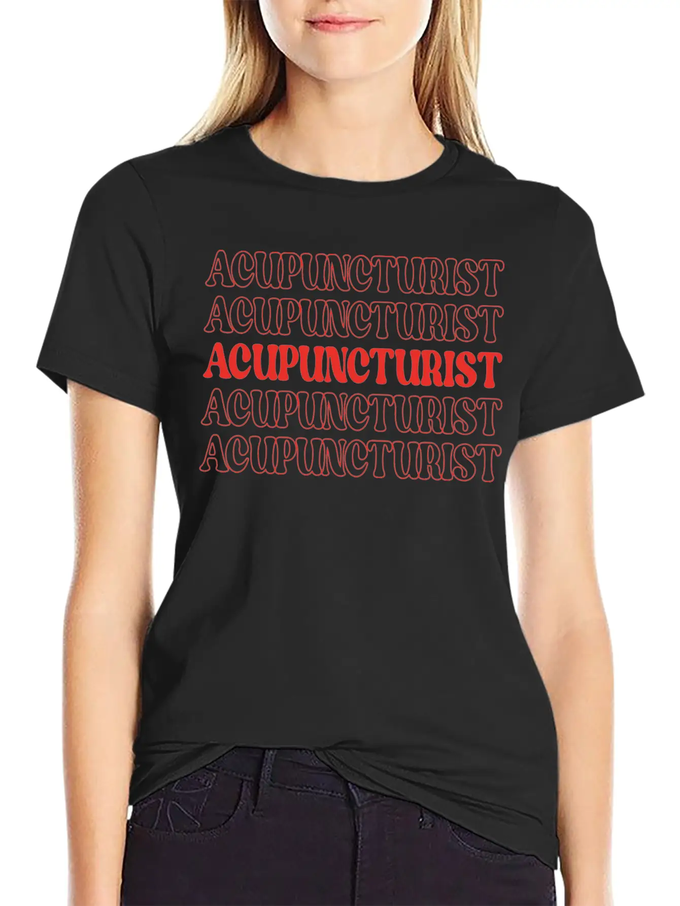 Acupuncturist Acupressure Masseur Masseuse Unisex Casual T-Shirt – Clean Design For Daily Comfort