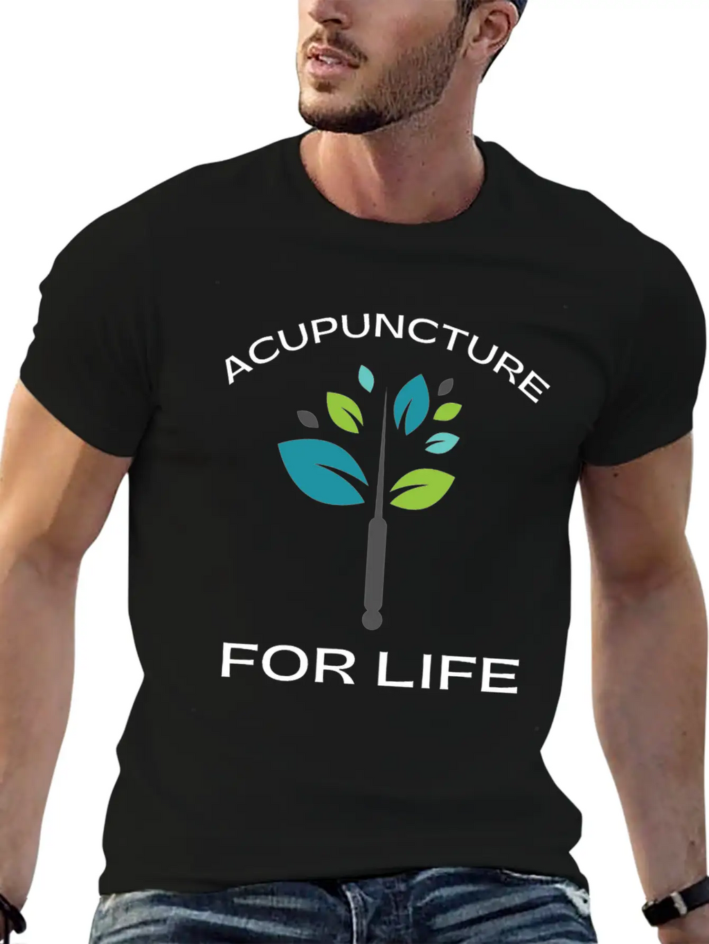 Acupuncturist Acupuncture Alternative Medicine Breathable Soft Cotton T-Shirt – Timeless Casual Look