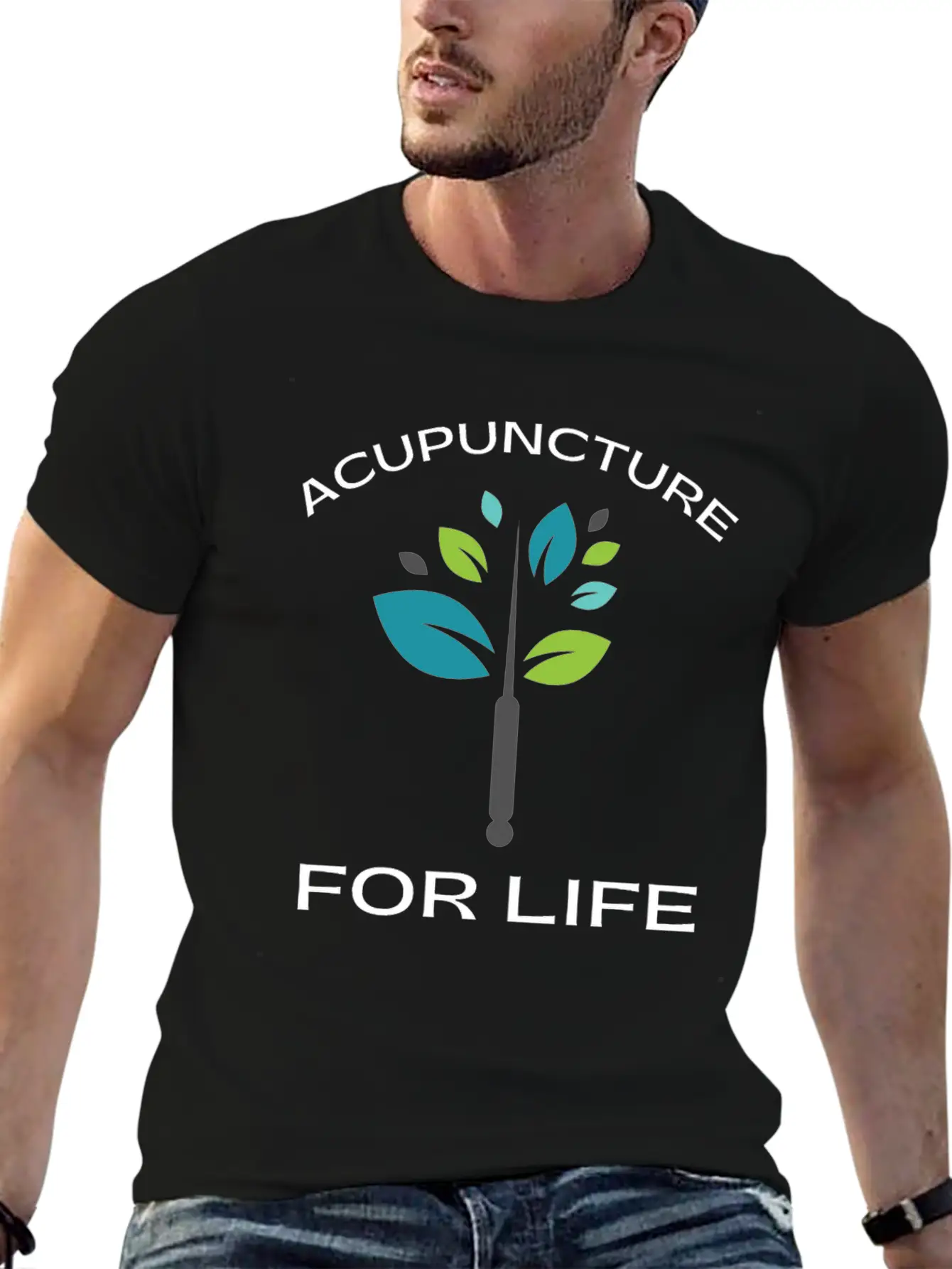 Acupuncturist Acupuncture Alternative Medicine Breathable Soft Cotton T-Shirt – Timeless Casual Look