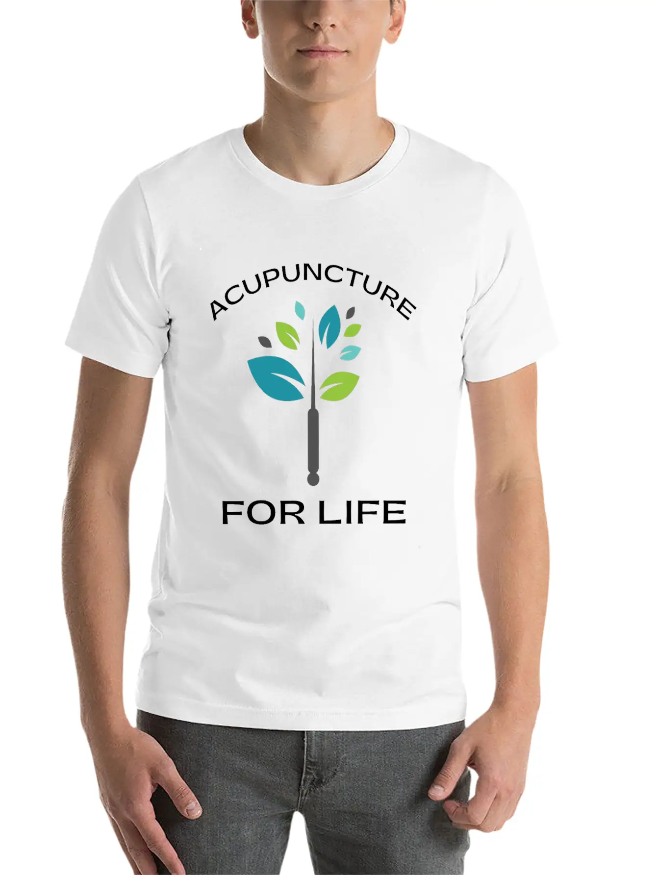 Acupuncturist Acupuncture Alternative Medicine Breathable Soft Cotton T-Shirt – Timeless Casual Look