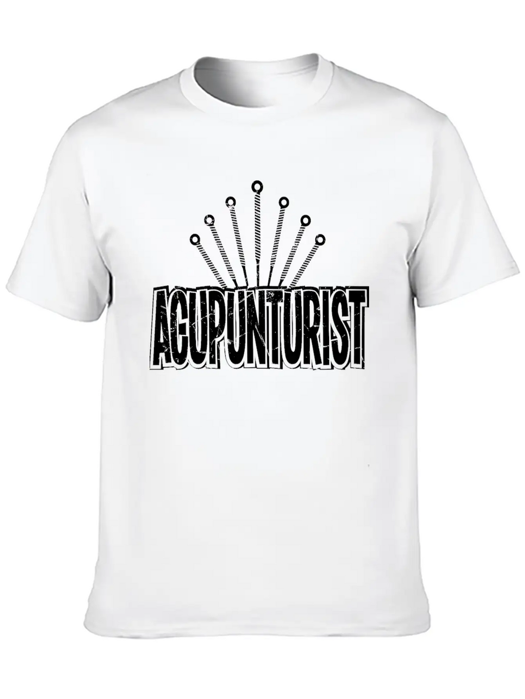 Acupunturist Pun Lover Humor Breathable Soft Cotton T-Shirt – Timeless Casual Look