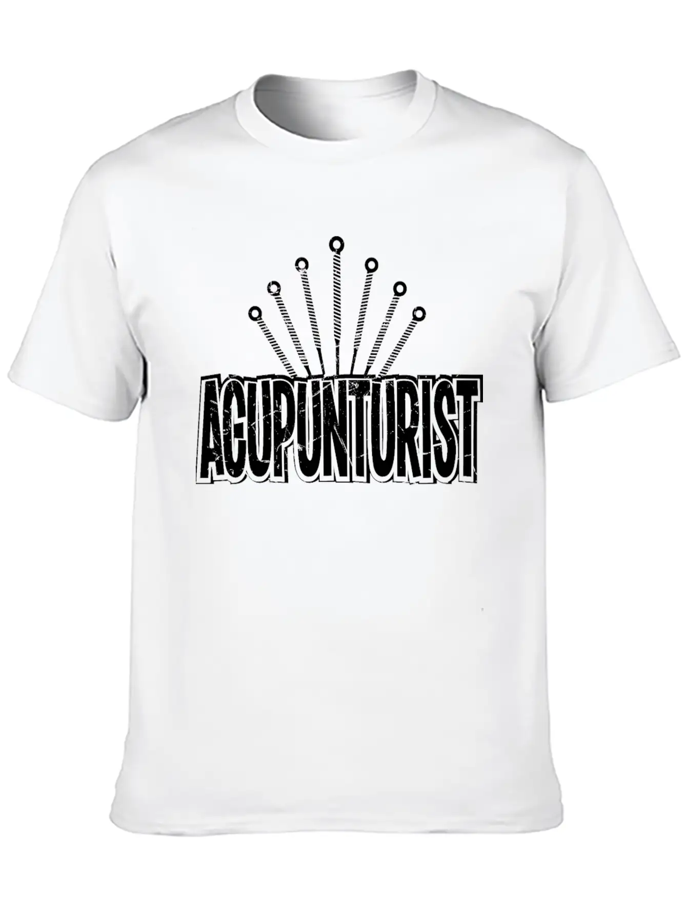 Acupunturist Pun Lover Humor Breathable Soft Cotton T-Shirt – Timeless Casual Look