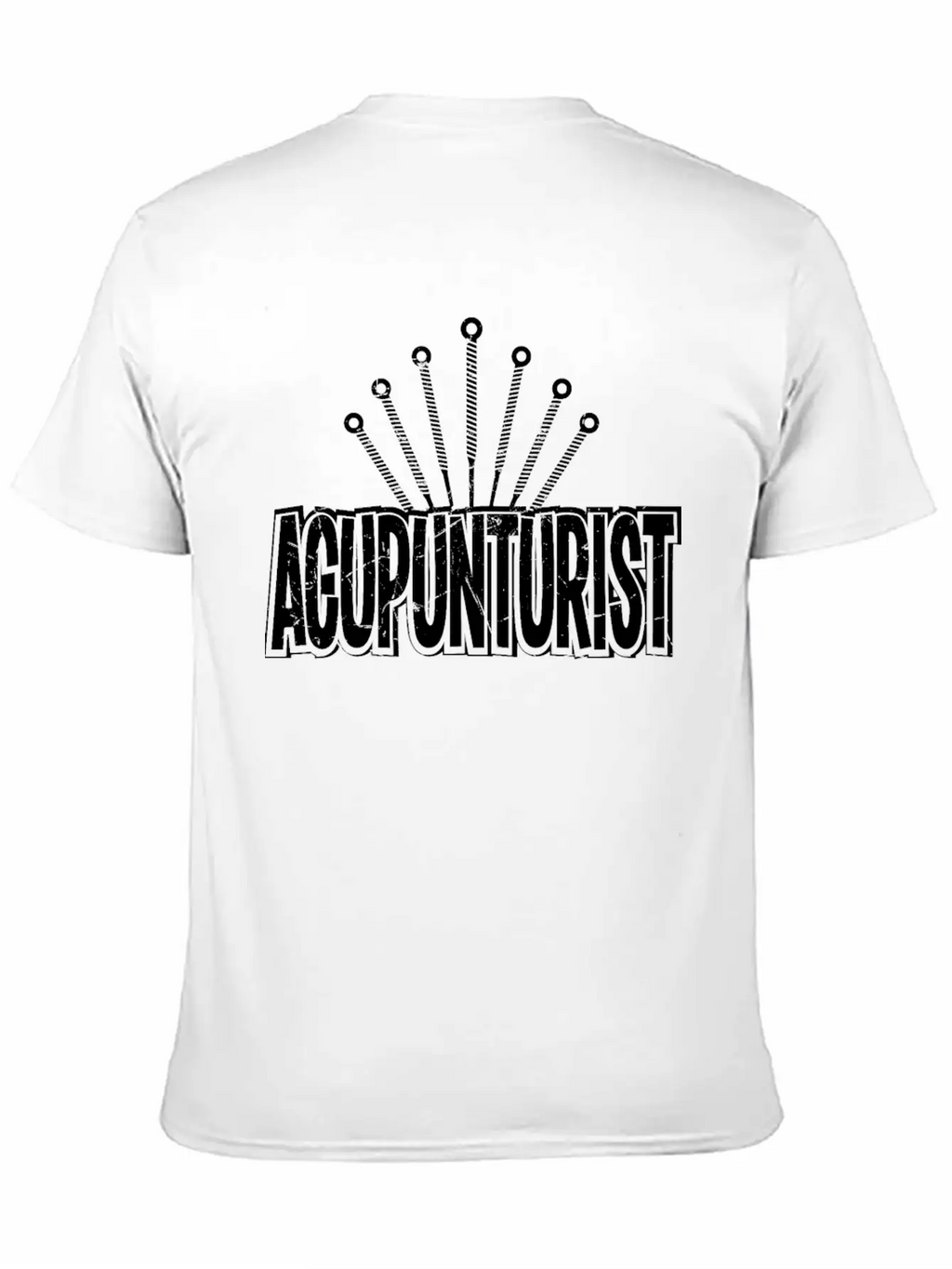 Acupunturist Pun Lover Humor Breathable Soft Cotton T-Shirt – Timeless Casual Look