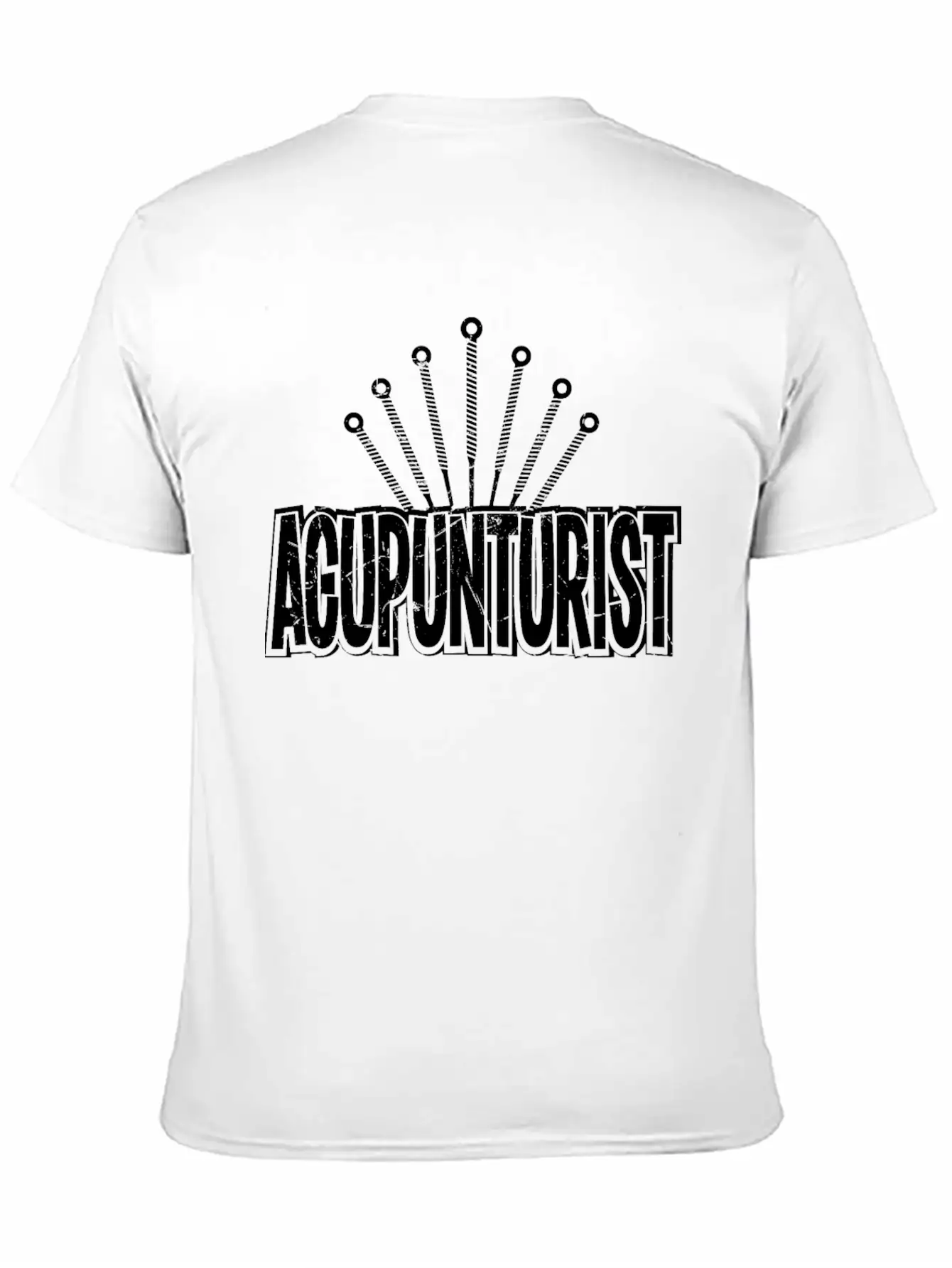 Acupunturist Pun Lover Humor Breathable Soft Cotton T-Shirt – Timeless Casual Look