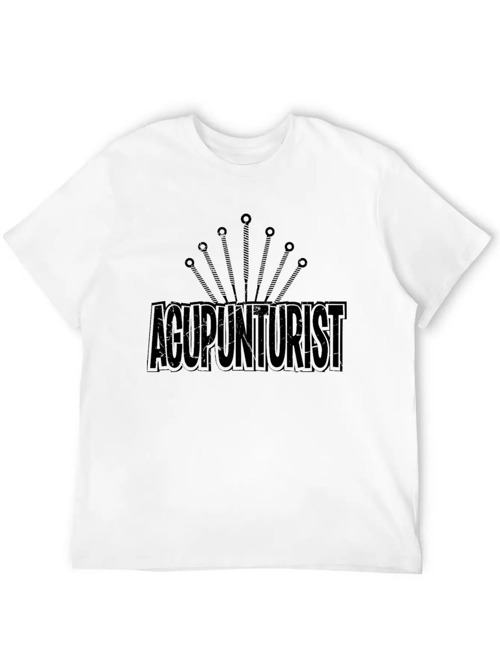 Acupunturist Pun Lover Humor Breathable Soft Cotton T-Shirt – Timeless Casual Look