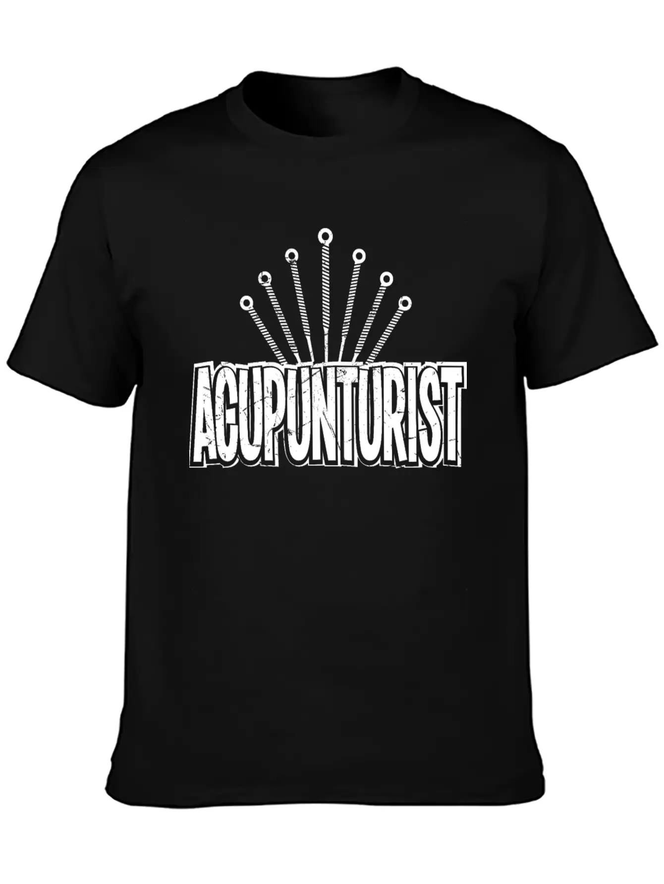 Acupunturist Pun Lover Humor Breathable Soft Cotton T-Shirt – Timeless Casual Look