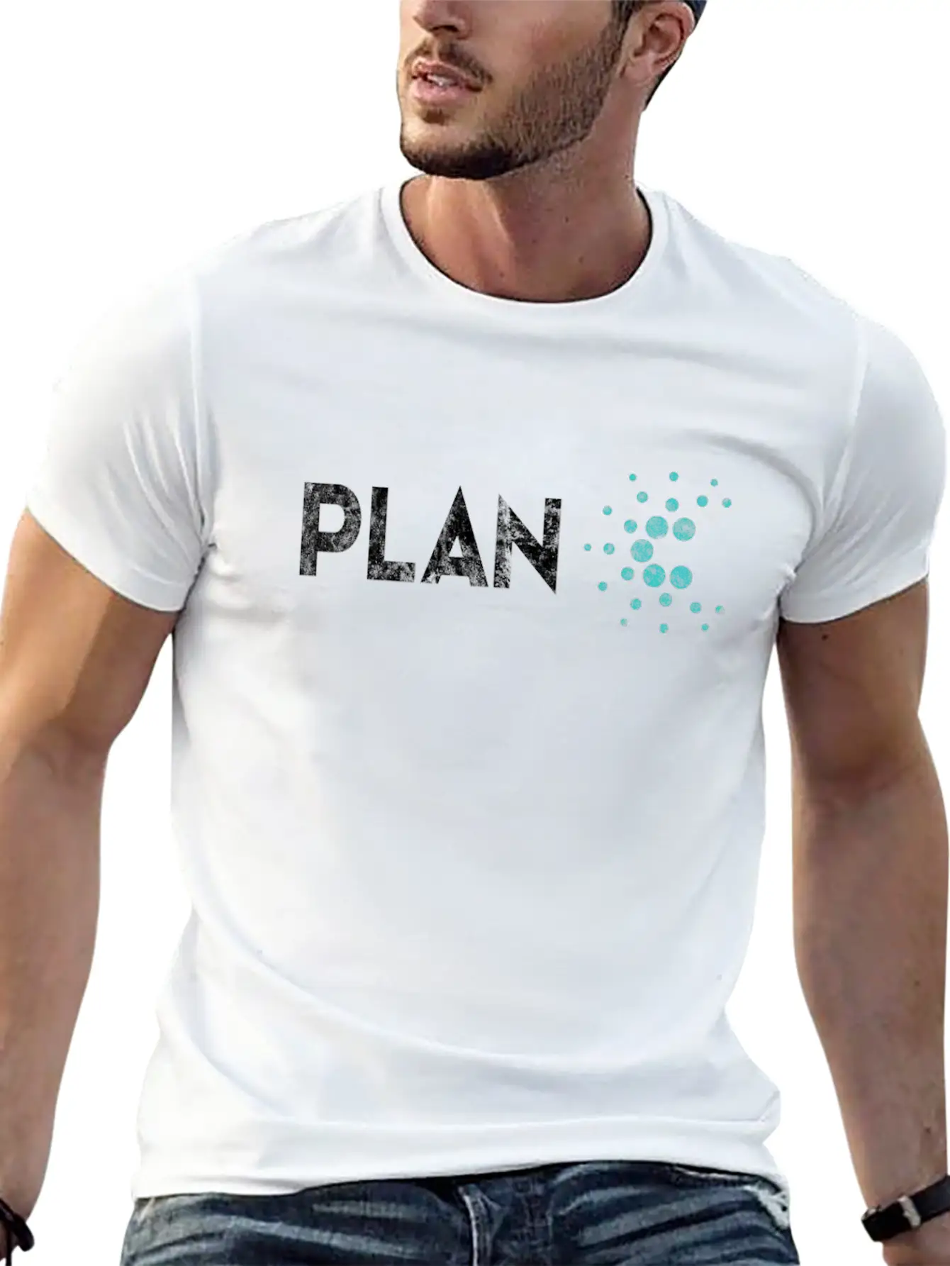 ADA Coin Kryptowährung Trade - Plan Cardano Breathable Soft Cotton T-Shirt – Timeless Casual Look