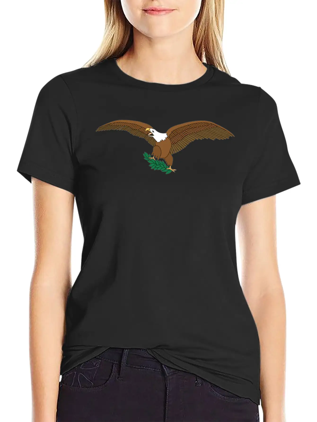 Adler Eagle Bussard Falke Habicht Hawk Falcon56 Breathable Soft Cotton T-Shirt – Timeless Casual Look