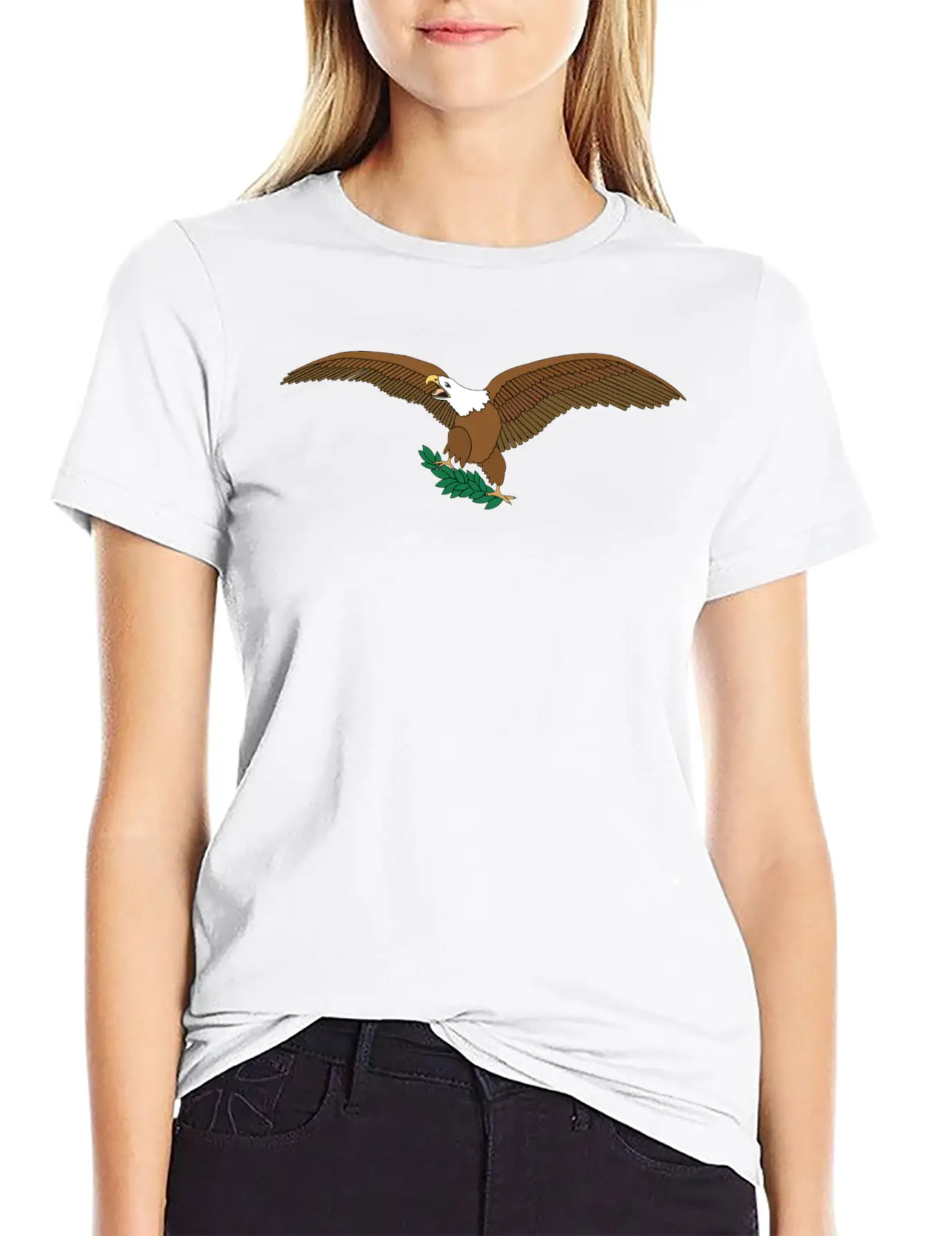 Adler Eagle Bussard Falke Habicht Hawk Falcon56 Breathable Soft Cotton T-Shirt – Timeless Casual Look