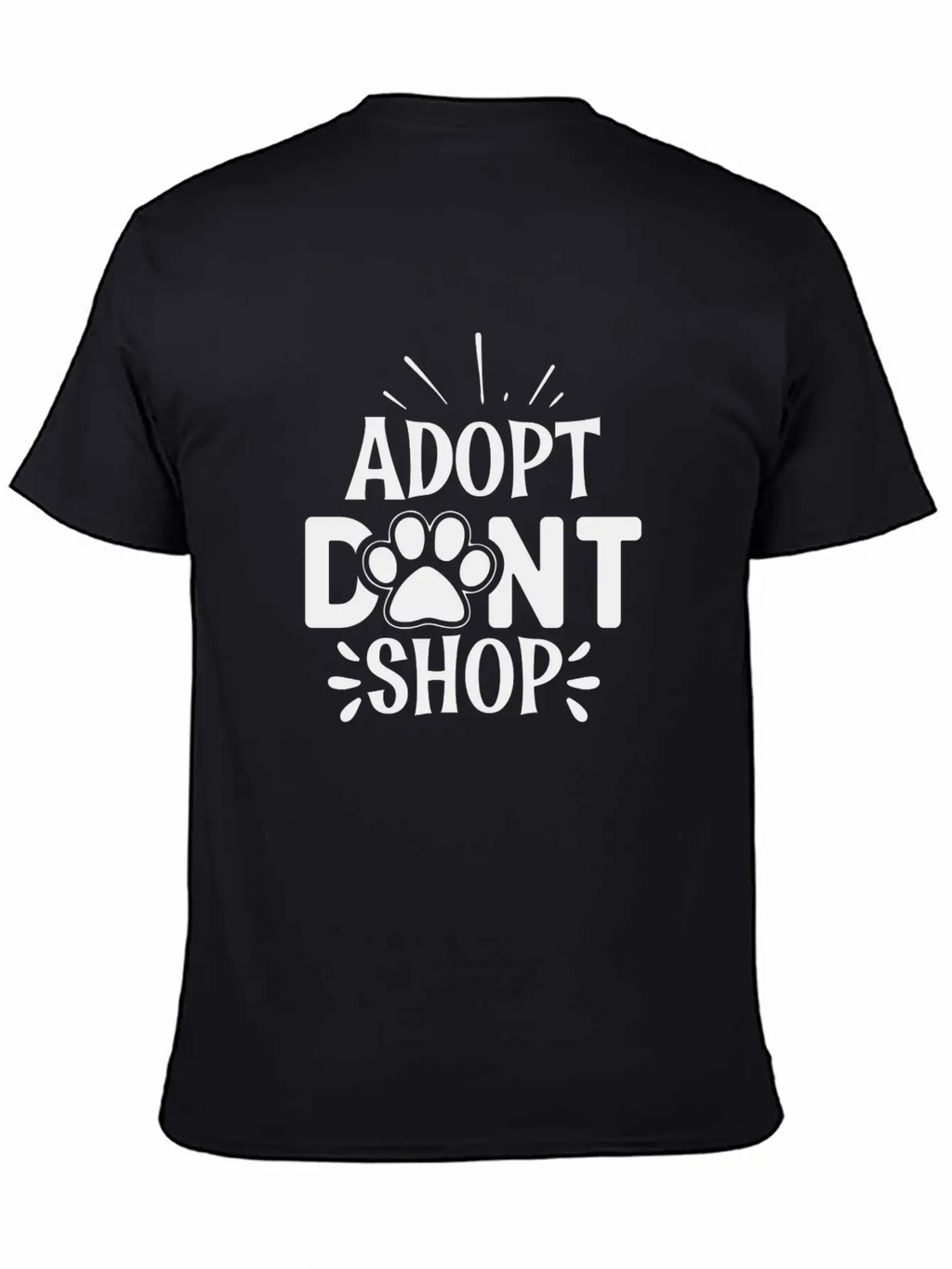 Adopt Dont Shop Essential Cotton Tee For Daily Outfits – Unisex Style