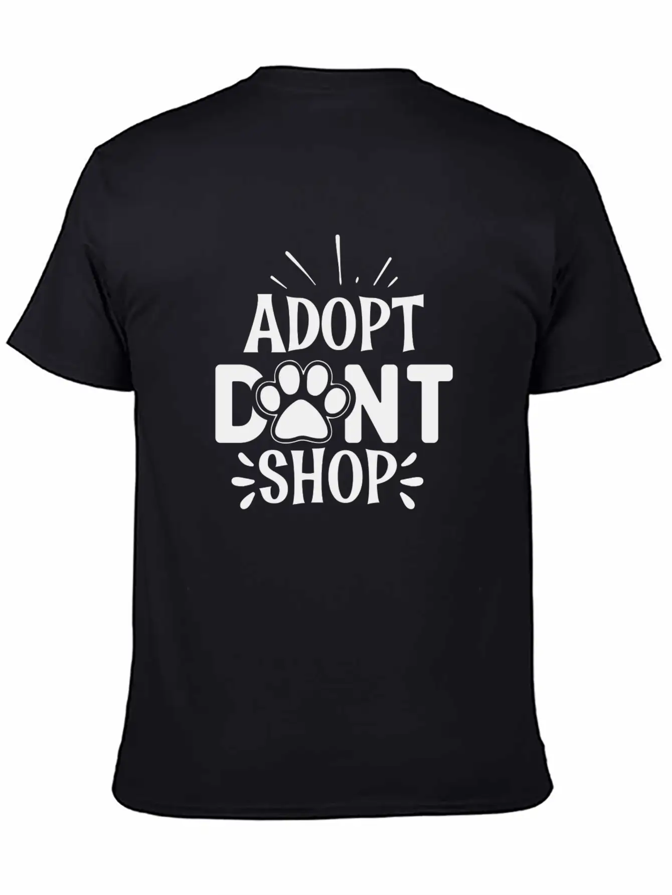 Adopt Dont Shop Essential Cotton Tee For Daily Outfits – Unisex Style