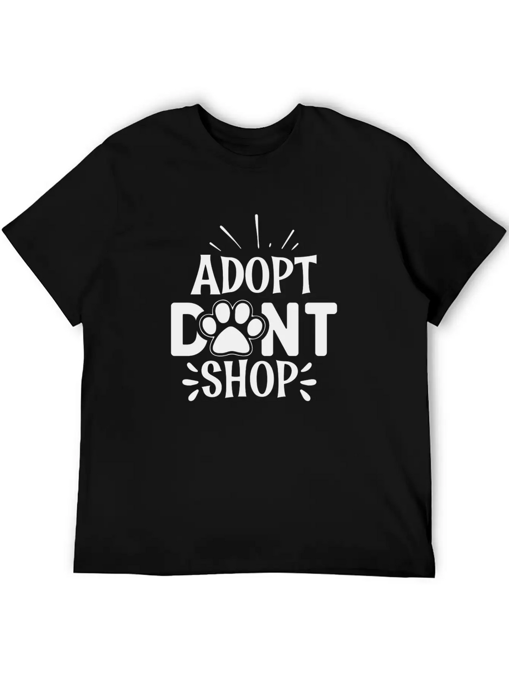 Adopt Dont Shop Essential Cotton Tee For Daily Outfits – Unisex Style