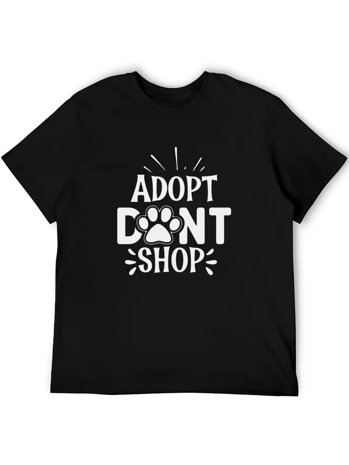Adopt Dont Shop Essential Cotton Tee For Daily Outfits – Unisex Style