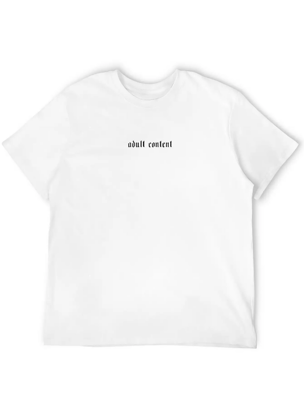 Adult Content Aesthetic Grunge Goth Aesthetics Unisex Casual T-Shirt – Clean Design For Daily Comfort