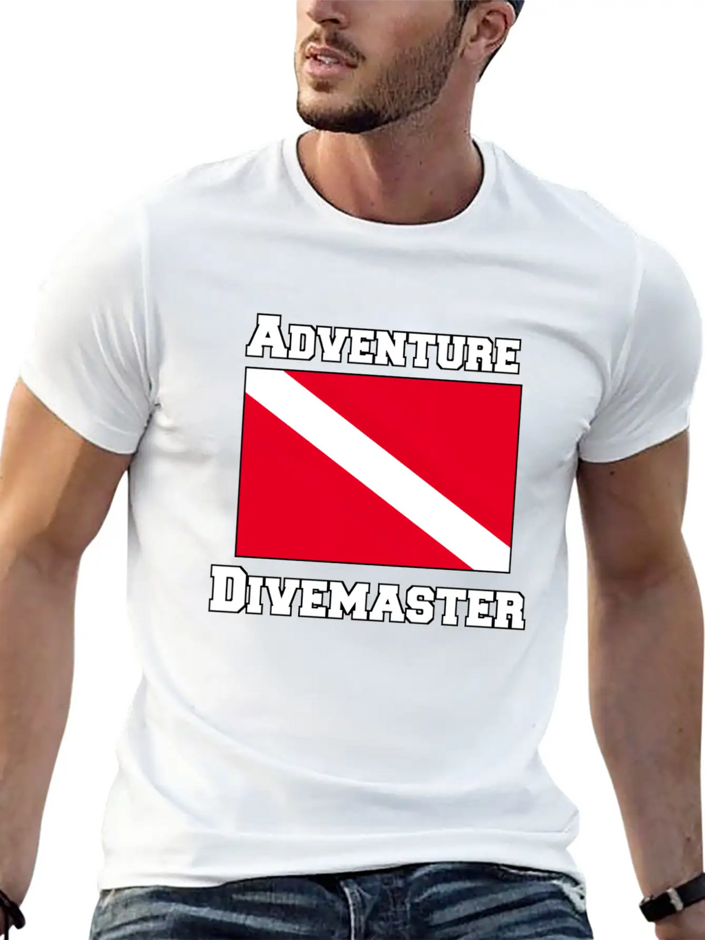 Adventure Divemaster Casual Graphic T-Shirt – Simple And Comfortable Daily Wear