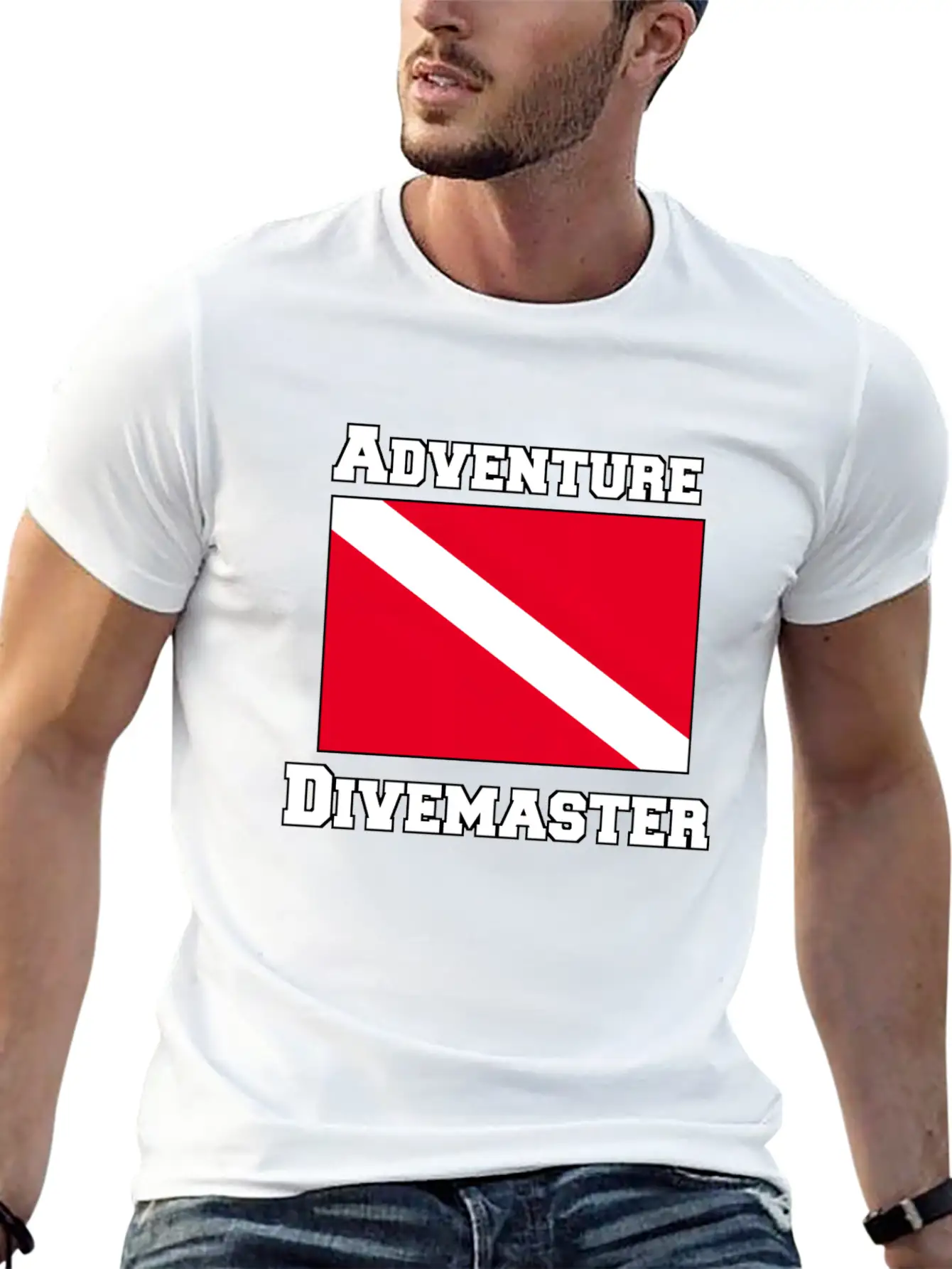 Adventure Divemaster Casual Graphic T-Shirt – Simple And Comfortable Daily Wear
