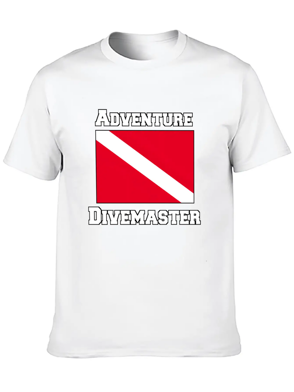 Adventure Divemaster Casual Graphic T-Shirt – Simple And Comfortable Daily Wear