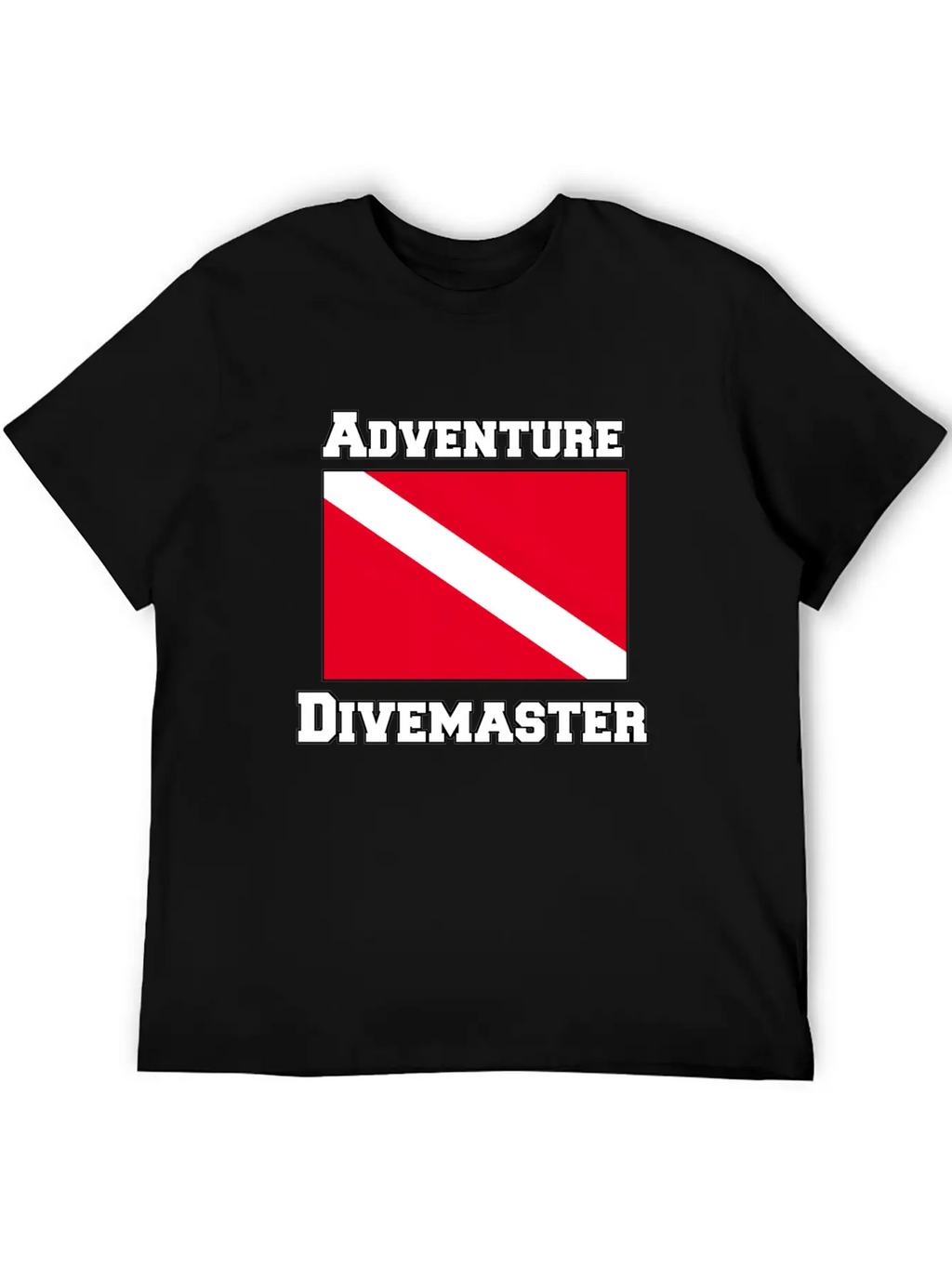 Adventure Divemaster Casual Graphic T-Shirt – Simple And Comfortable Daily Wear