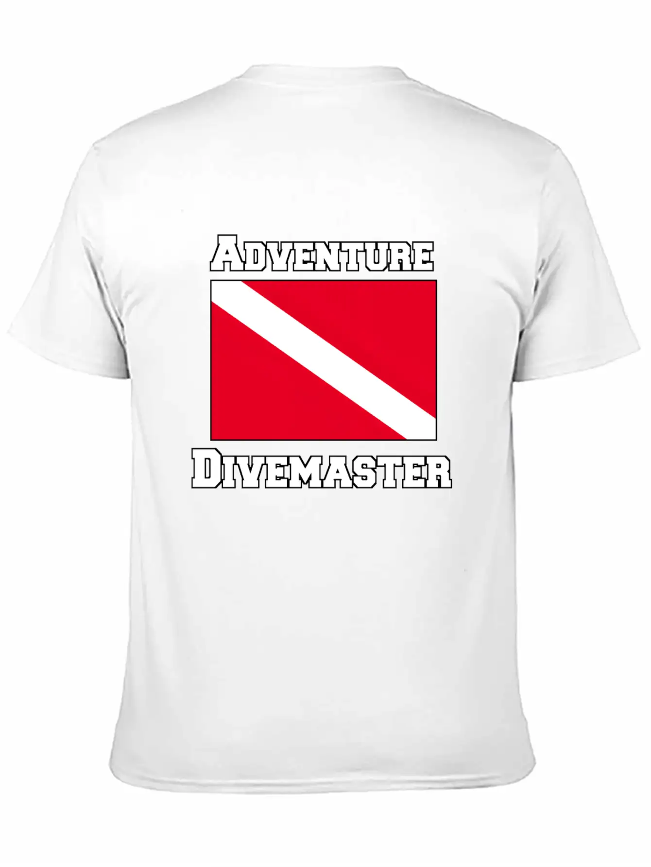 Adventure Divemaster Casual Graphic T-Shirt – Simple And Comfortable Daily Wear