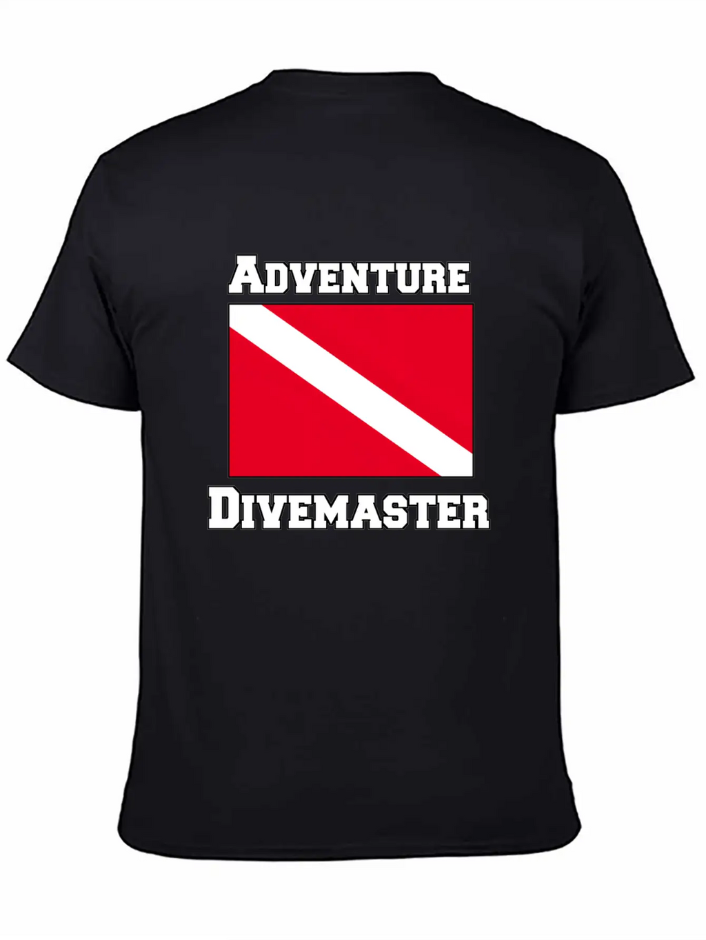 Adventure Divemaster Casual Graphic T-Shirt – Simple And Comfortable Daily Wear
