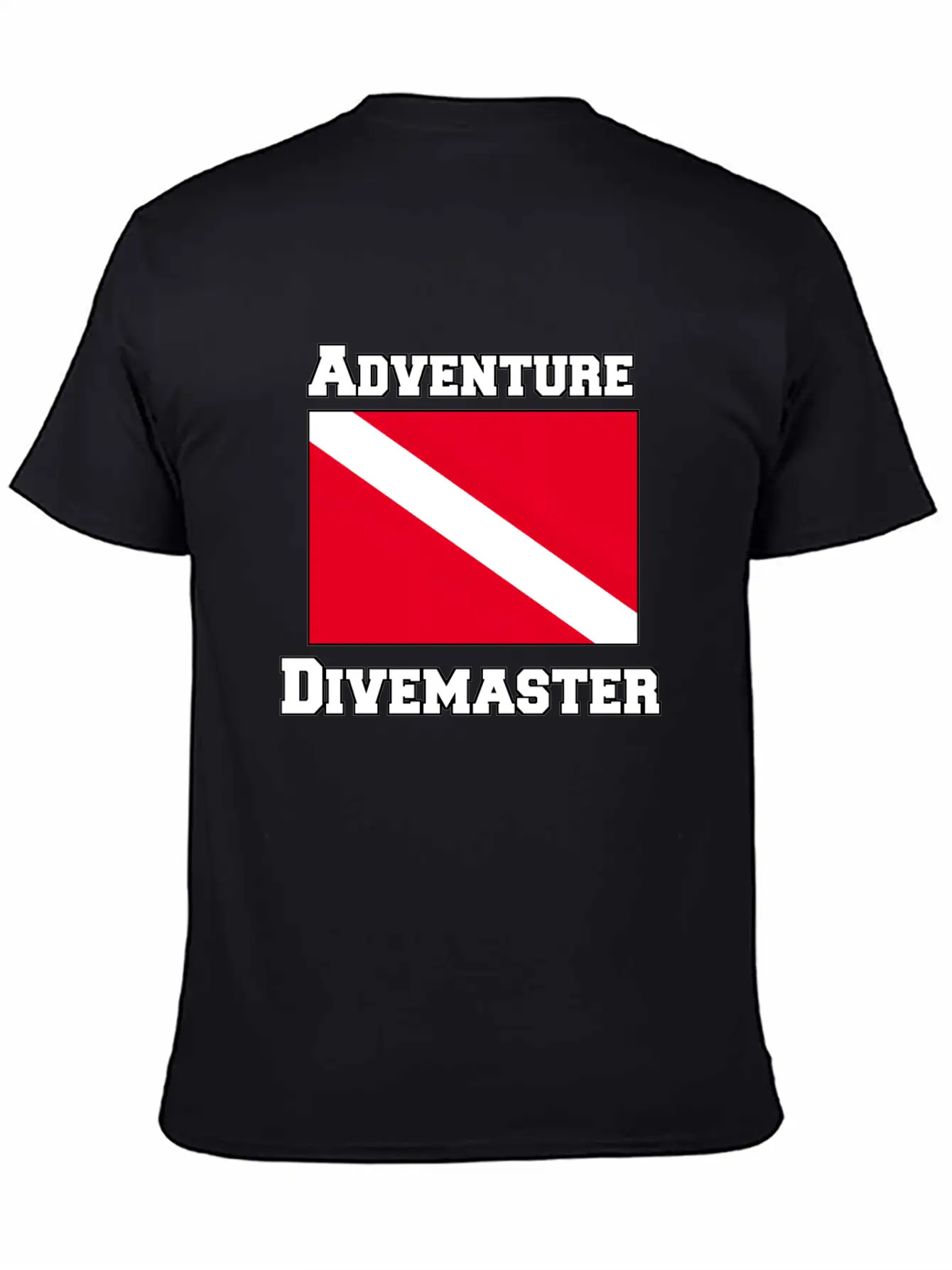 Adventure Divemaster Casual Graphic T-Shirt – Simple And Comfortable Daily Wear