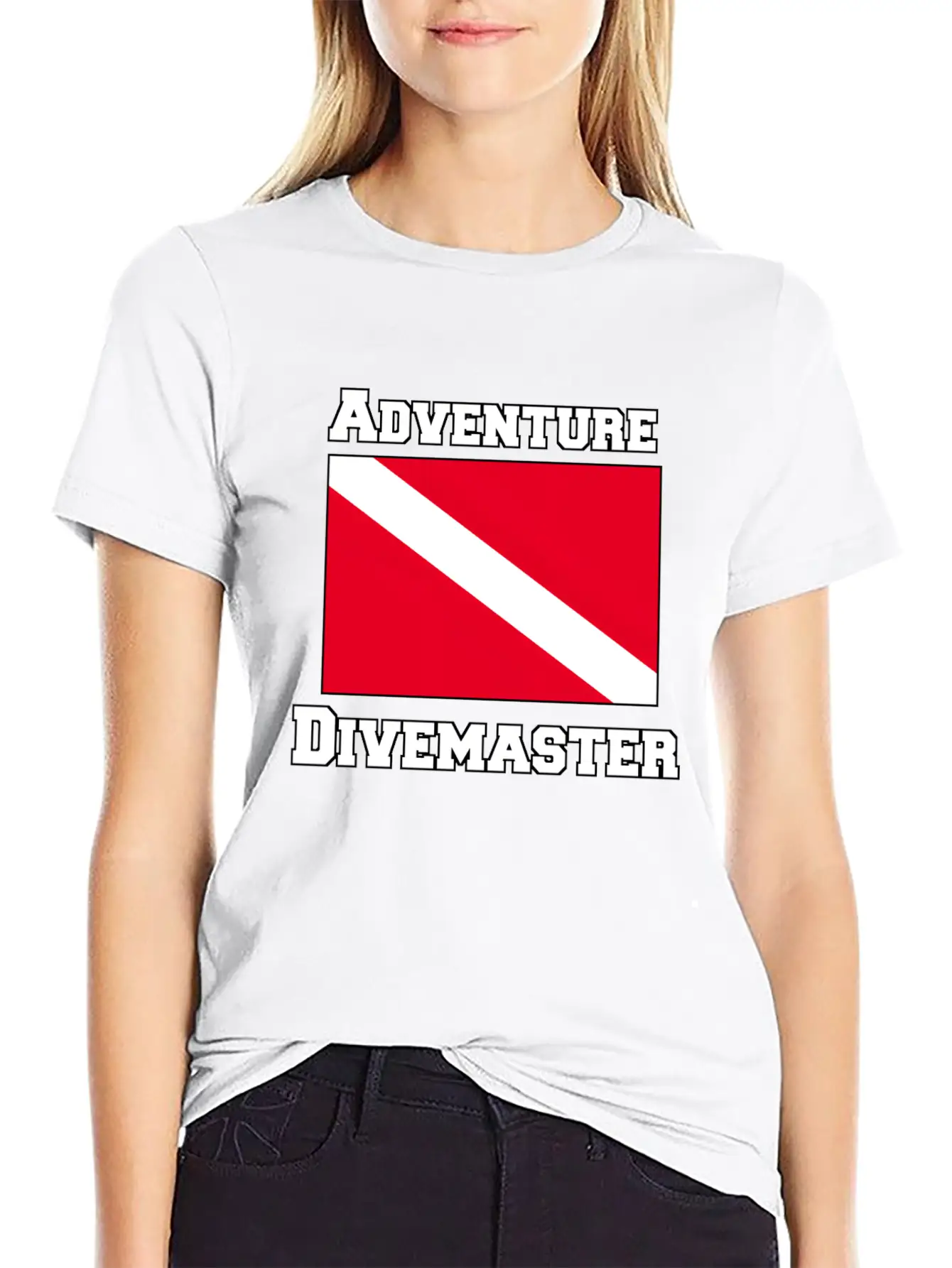 Adventure Divemaster Casual Graphic T-Shirt – Simple And Comfortable Daily Wear