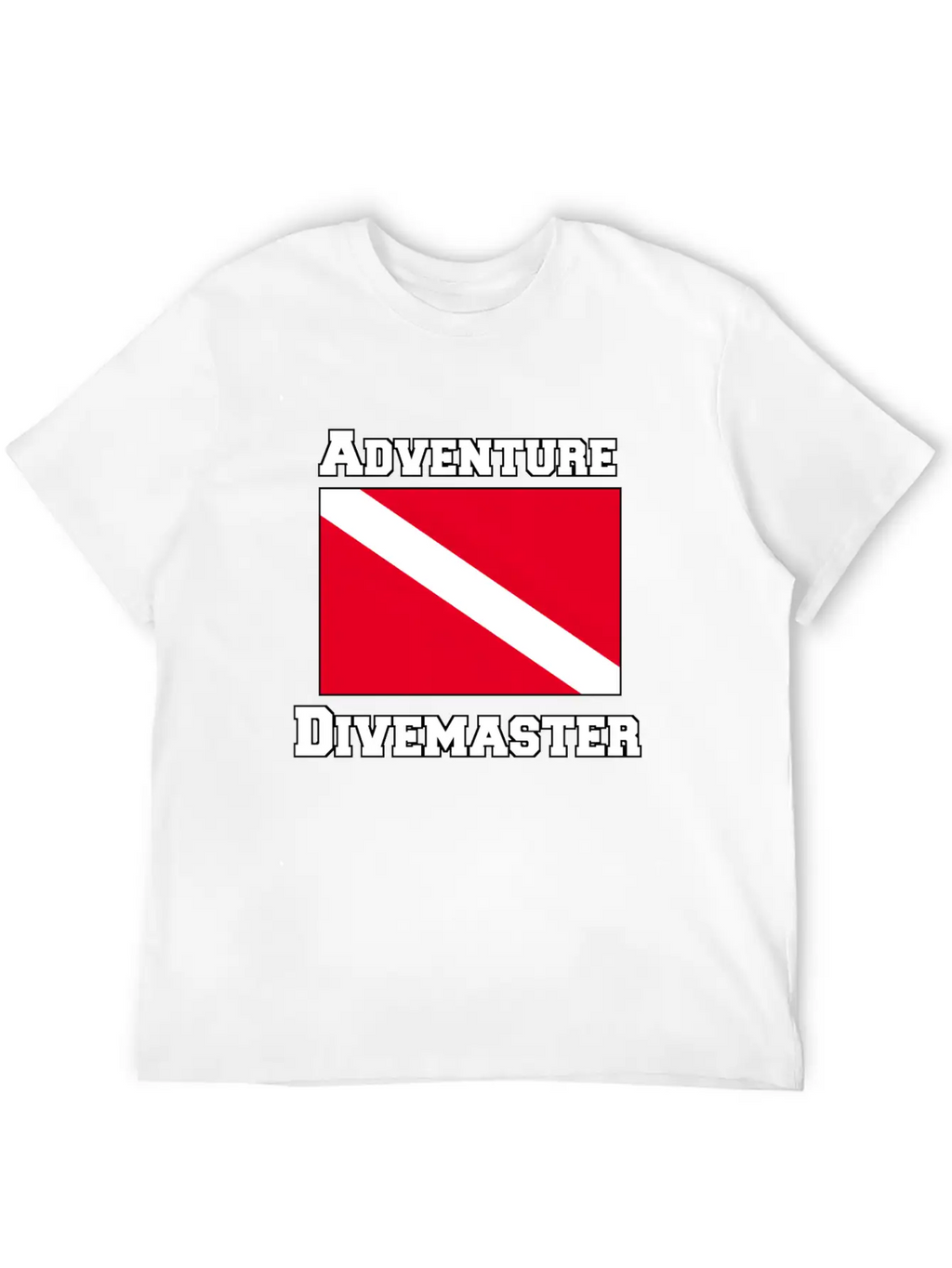 Adventure Divemaster Casual Graphic T-Shirt – Simple And Comfortable Daily Wear