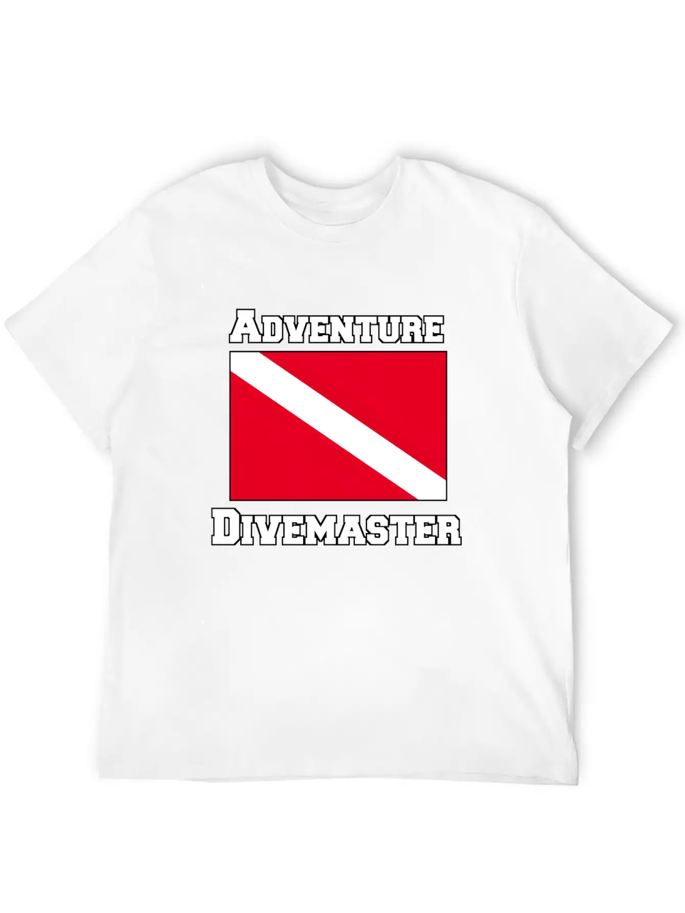 Adventure Divemaster Casual Graphic T-Shirt – Simple And Comfortable Daily Wear