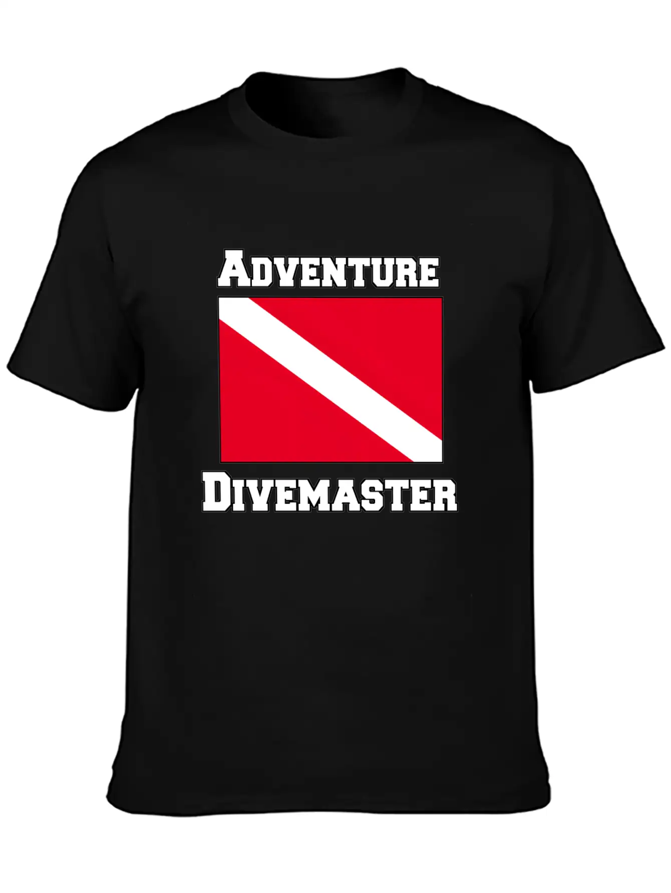 Adventure Divemaster Casual Graphic T-Shirt – Simple And Comfortable Daily Wear