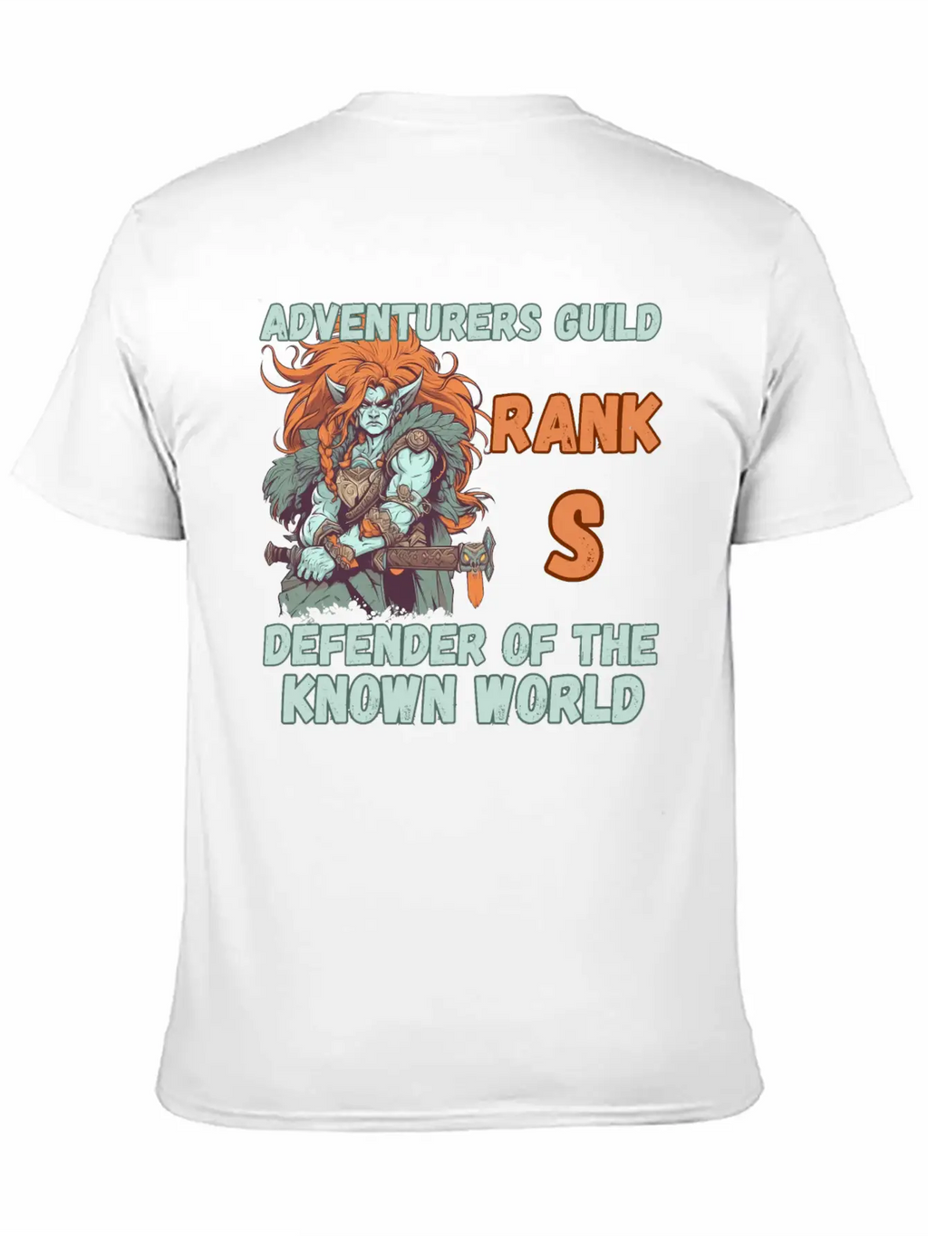 Adventurers Guild, Known World Defender Casual Graphic T-Shirt – Simple And Comfortable Daily Wear