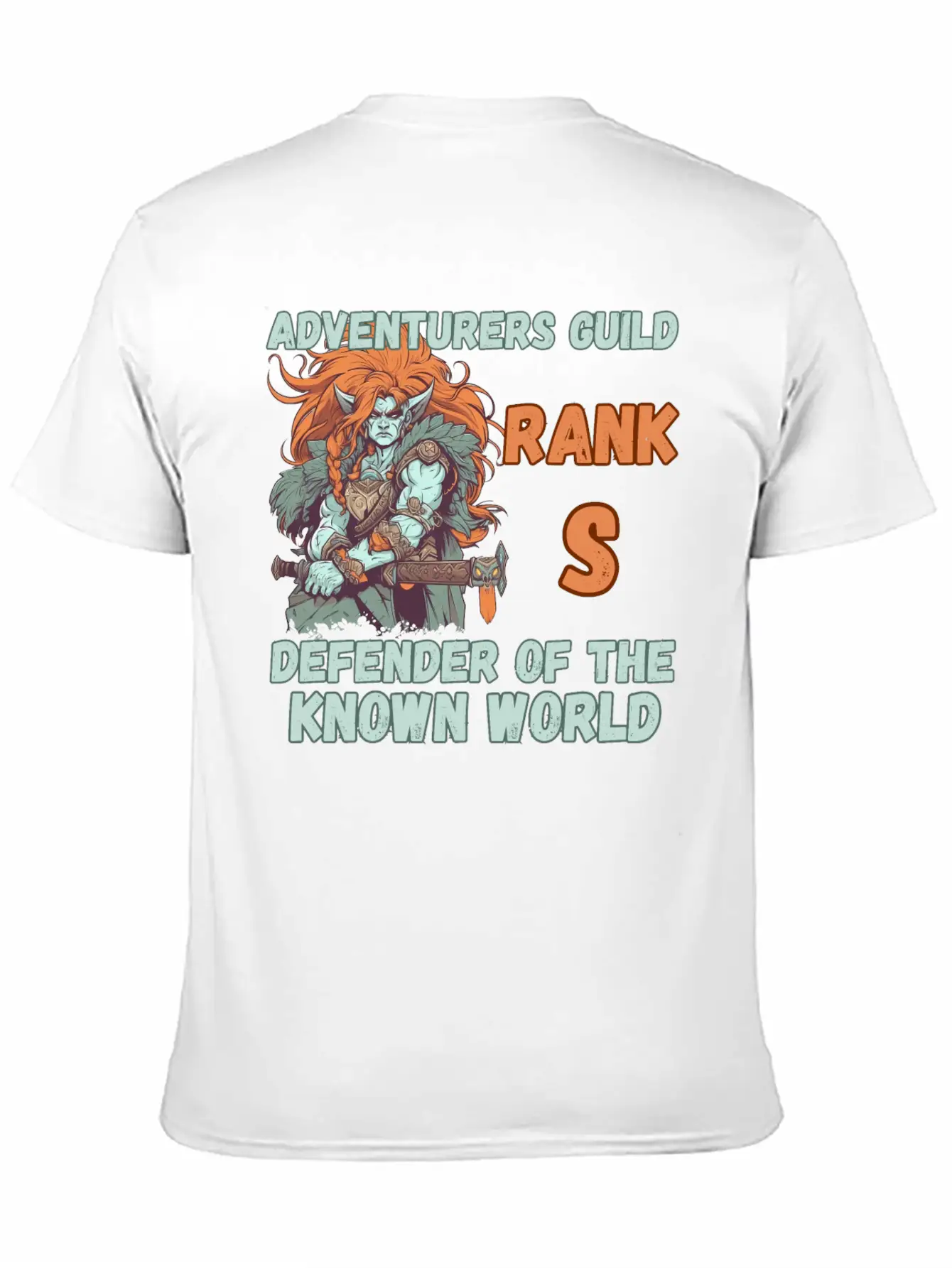 Adventurers Guild, Known World Defender Casual Graphic T-Shirt – Simple And Comfortable Daily Wear