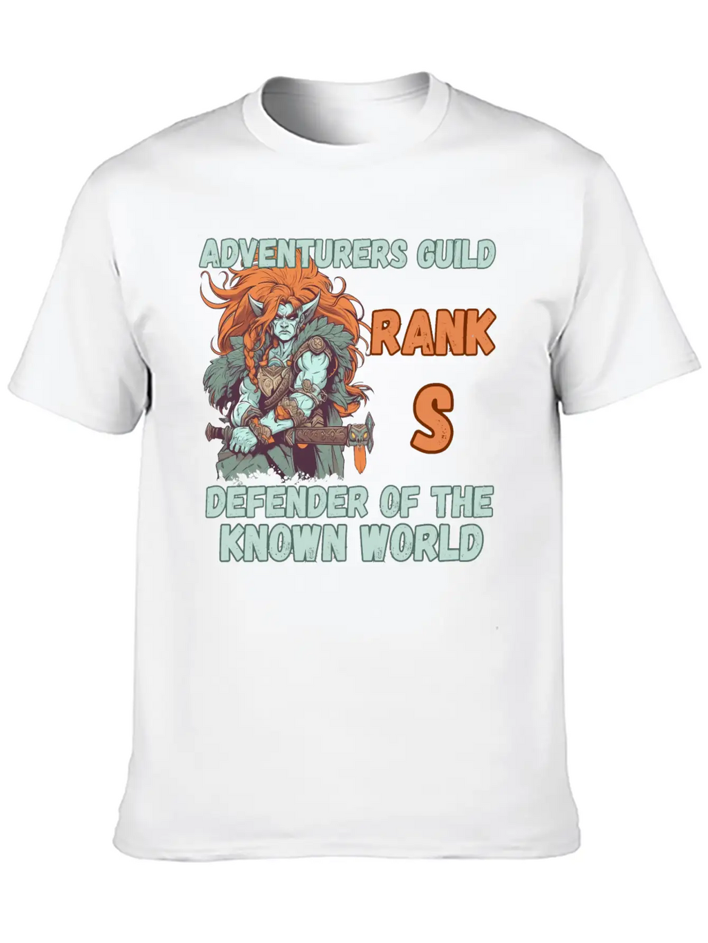 Adventurers Guild, Known World Defender Casual Graphic T-Shirt – Simple And Comfortable Daily Wear