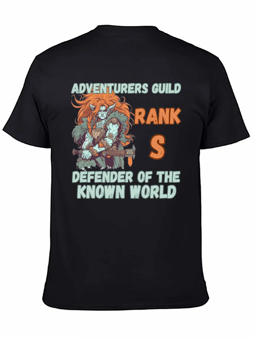 Adventurers Guild, Known World Defender Casual Graphic T-Shirt – Simple And Comfortable Daily Wear
