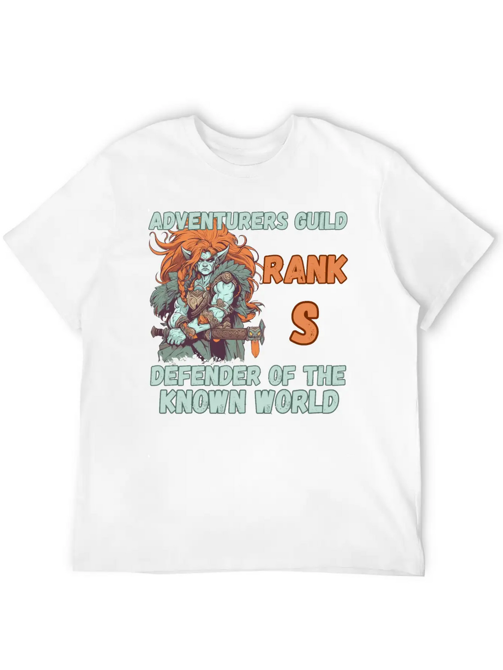 Adventurers Guild, Known World Defender Casual Graphic T-Shirt – Simple And Comfortable Daily Wear