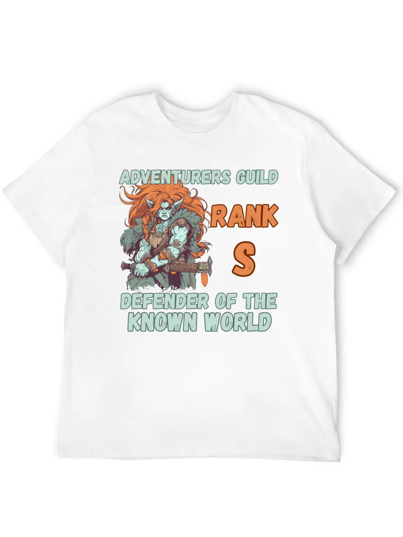 Adventurers Guild, Known World Defender Casual Graphic T-Shirt – Simple And Comfortable Daily Wear