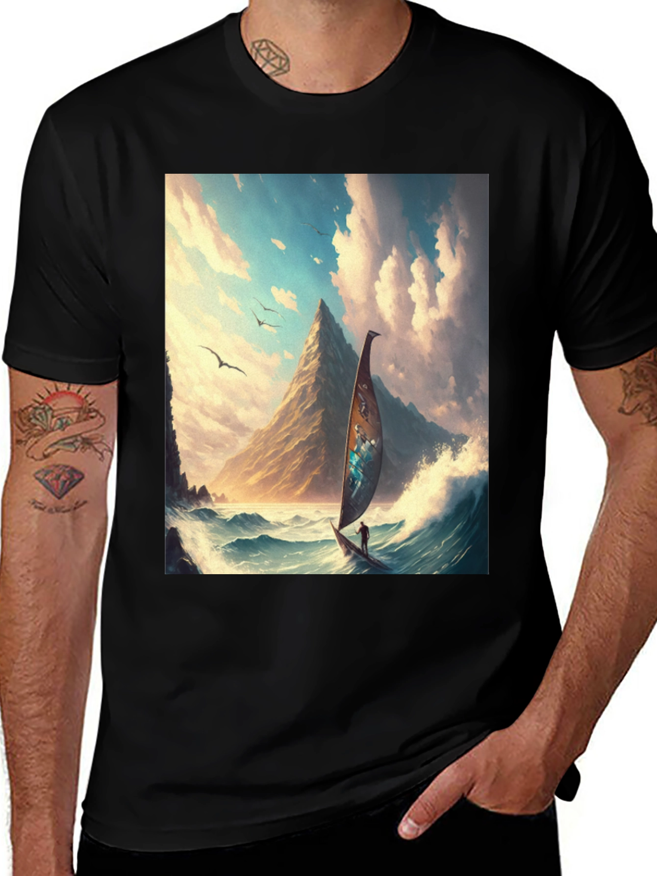 Ocean Sailing Graphic Tee