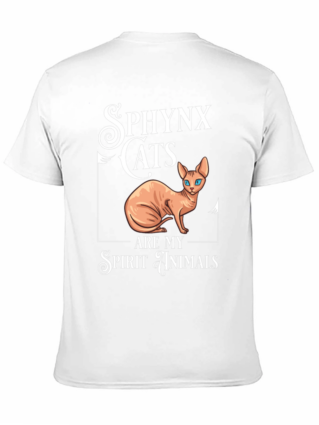 Sphynx Cat Spirit Animal Graphic Tee